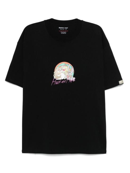 Martine Rose MARTINE ROSE Men T-Shirts 621JE03001H BLK Black Size US M / EU 48-50 / 2 - 1 Thumbnail