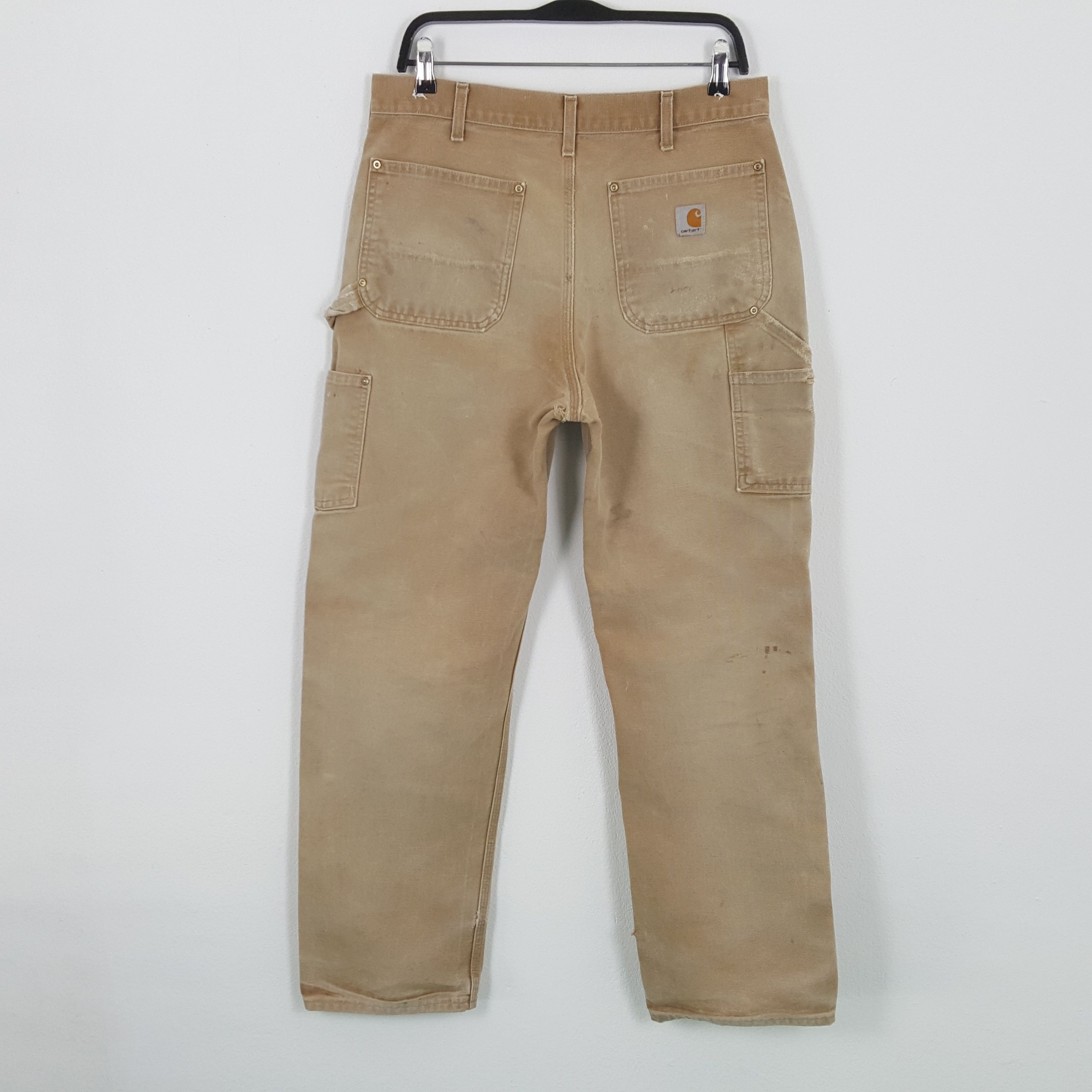 Carhartt × Vintage CARHARTT Workwear Style Carpenter Pants Distressed Size US 32 / EU 48 - 4 Thumbnail