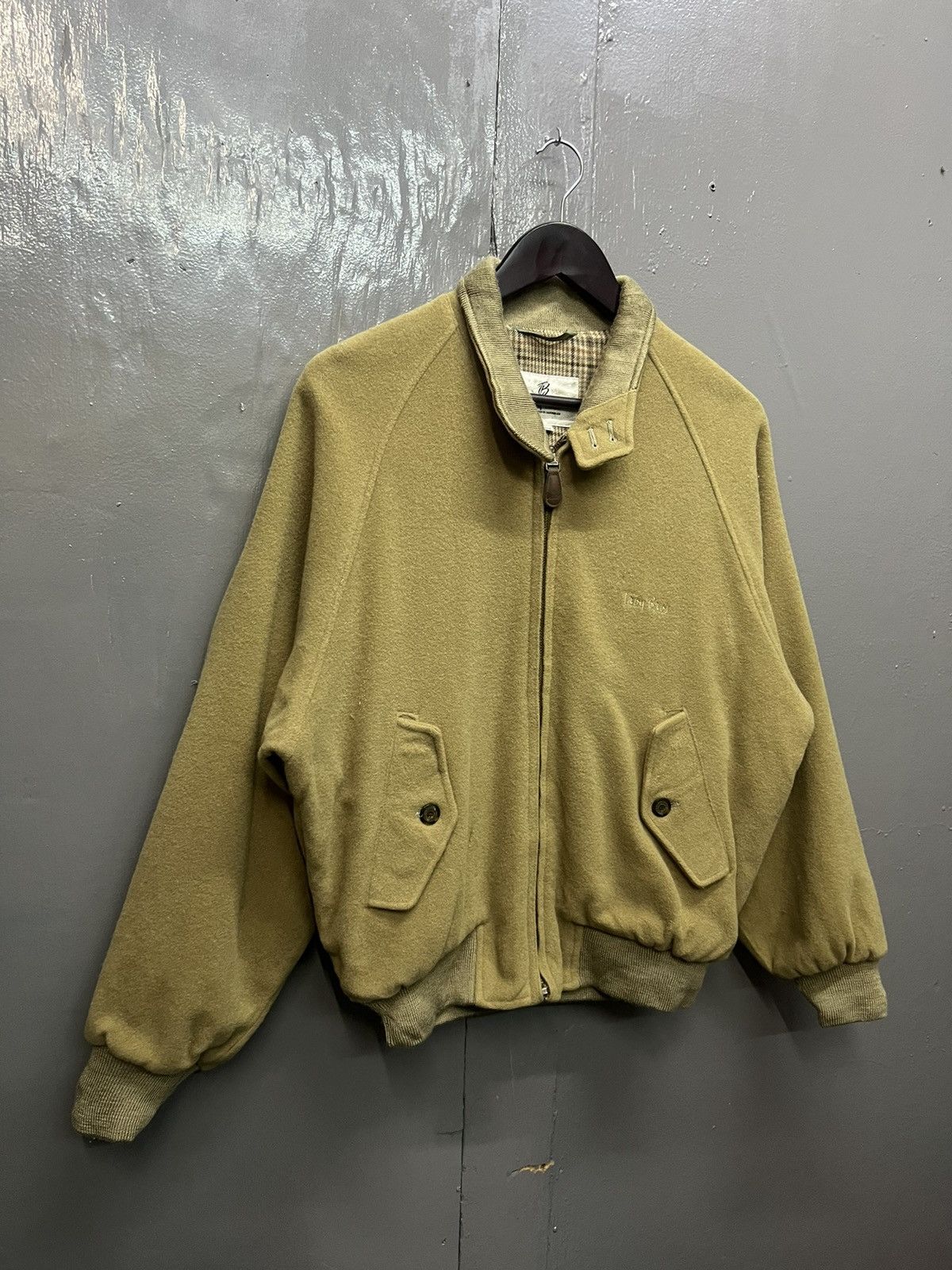 Vintage Vintage Troy Bros Wool Harrington Style Jacket Size US M / EU 48-50 / 2 - 3 Thumbnail