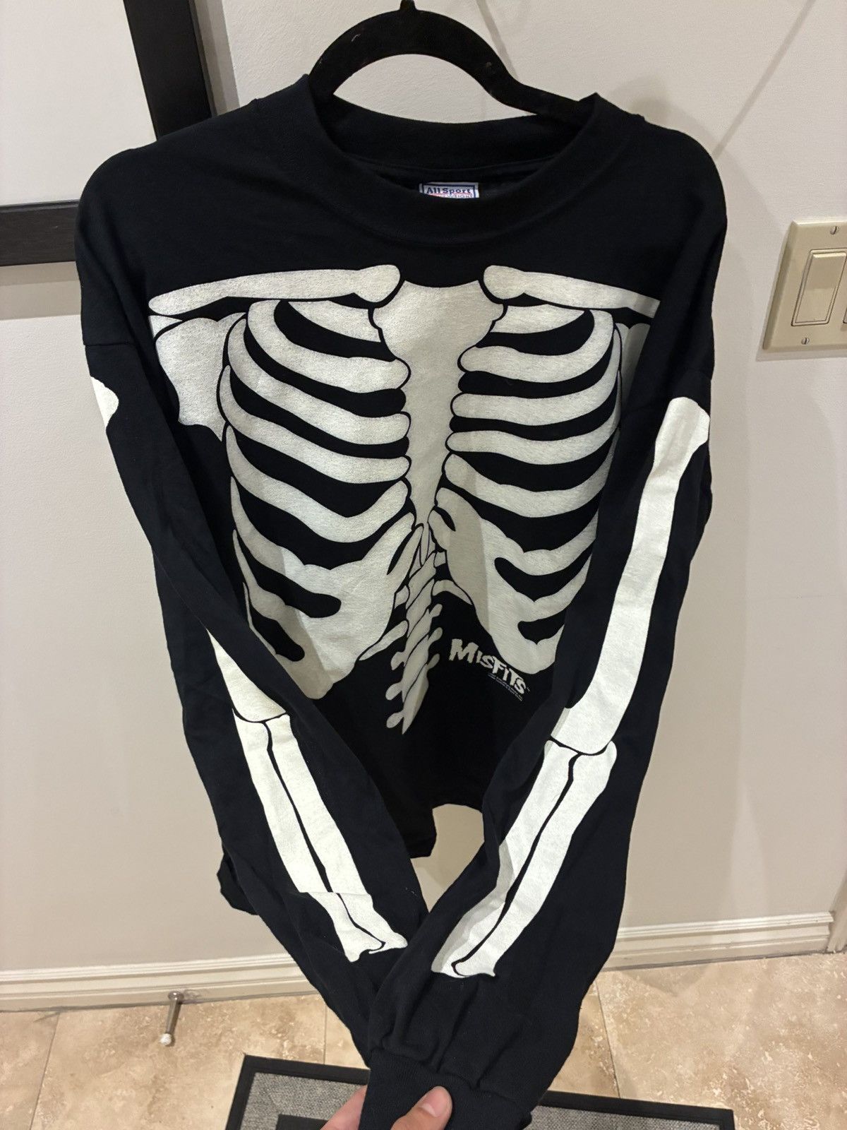 Misfits Misfits 1997 Deadstock Skeleton Longsleeve Size US XL / EU 56 / 4 - 1 Thumbnail