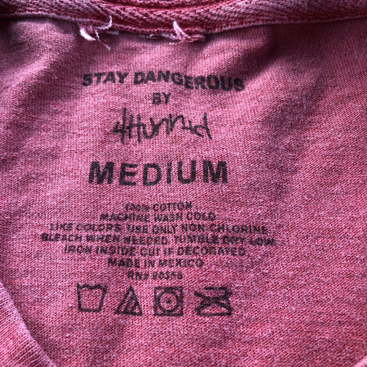 Band Tees Vintage Faded Stay Dangerous YG Rapper Rare Shirt Size US M / EU 48-50 / 2 - 5 Thumbnail