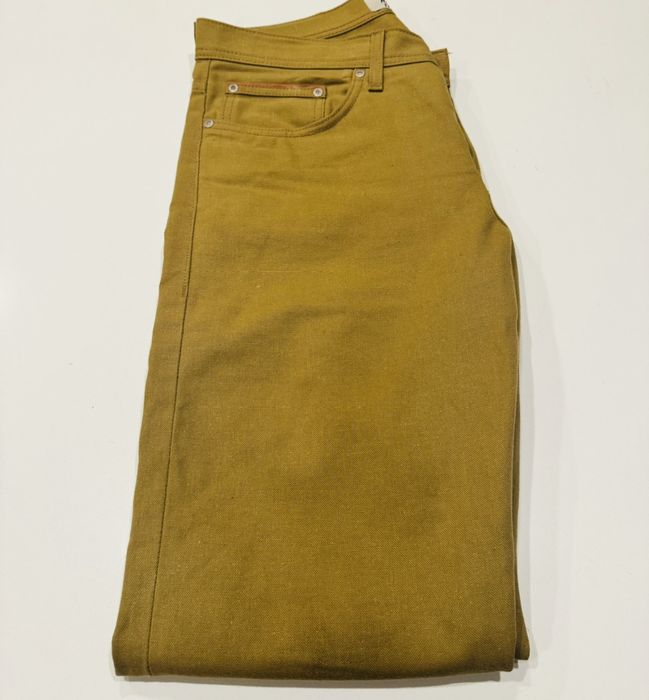 Naked & Famous Naked and Famous duck canvas selvage jeans Grailed