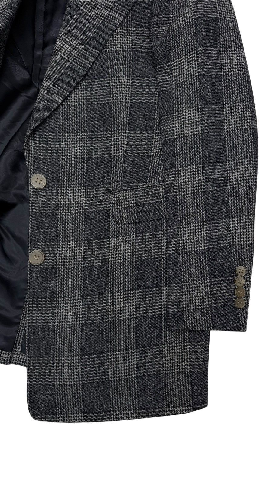 Acne Studios Single Breasted Plaid Blazer Size S / US 4 / IT 40 - 5 Thumbnail