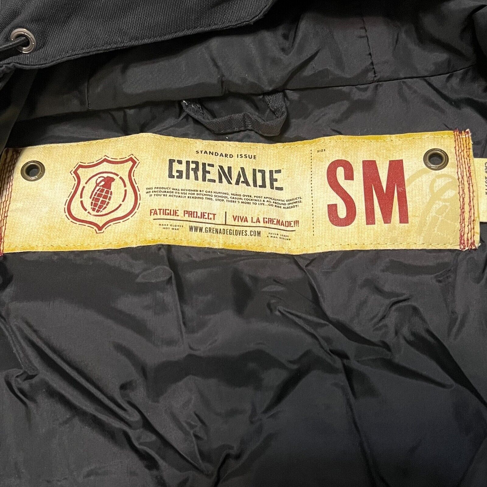 Grenade Grenade Logo Fatigue Project Snowboard Jacket Black Small Size US S / EU 44-46 / 1 - 7 Thumbnail