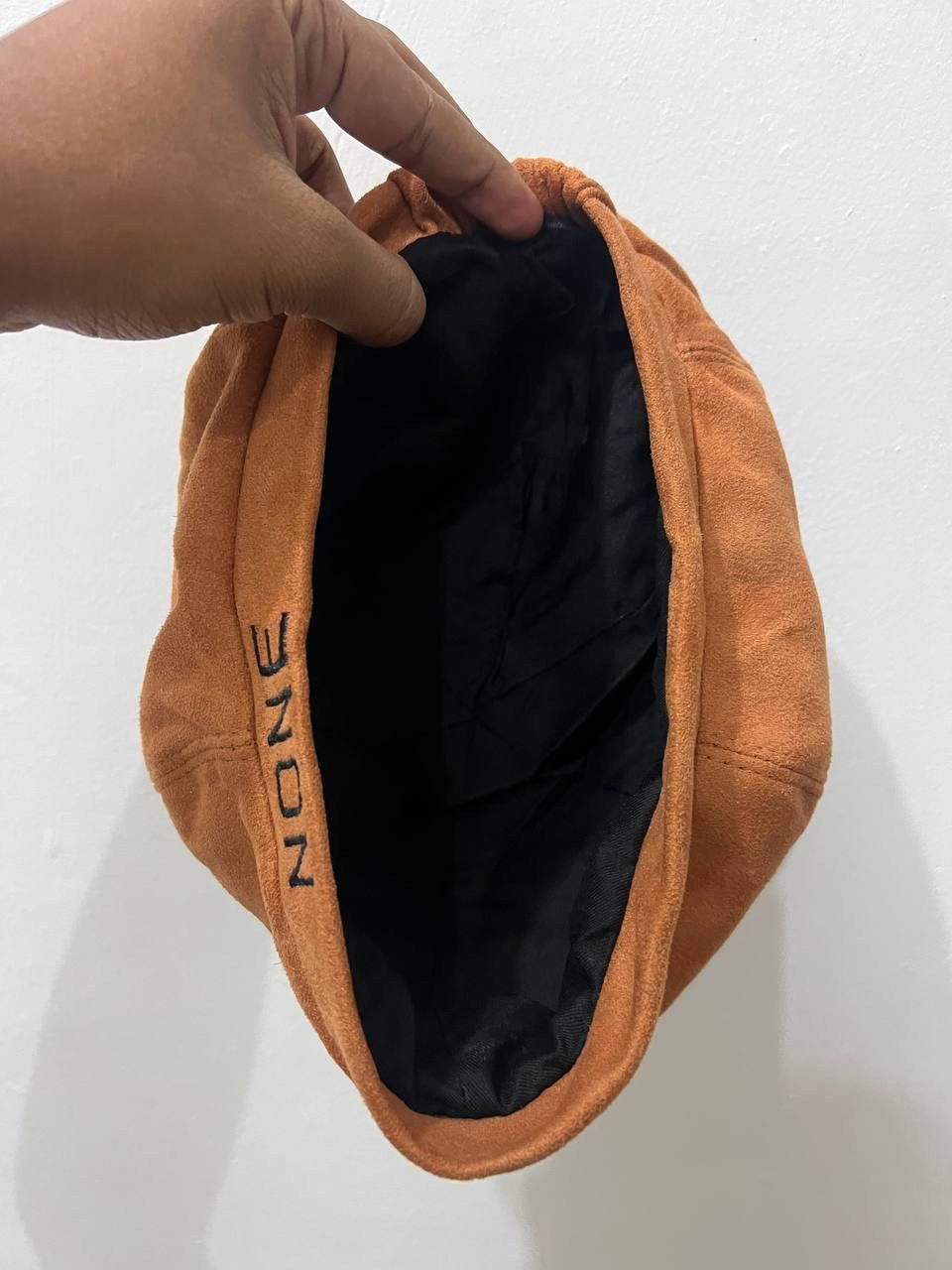 Leather None Leather Suede Retro Hat Size ONE SIZE - 9 Thumbnail