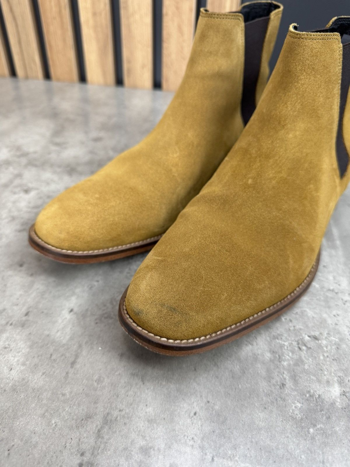 Sandro Sandro Paris Suede Chelsea Boots Size 44 Size US 11 / EU 44 - 3 Thumbnail
