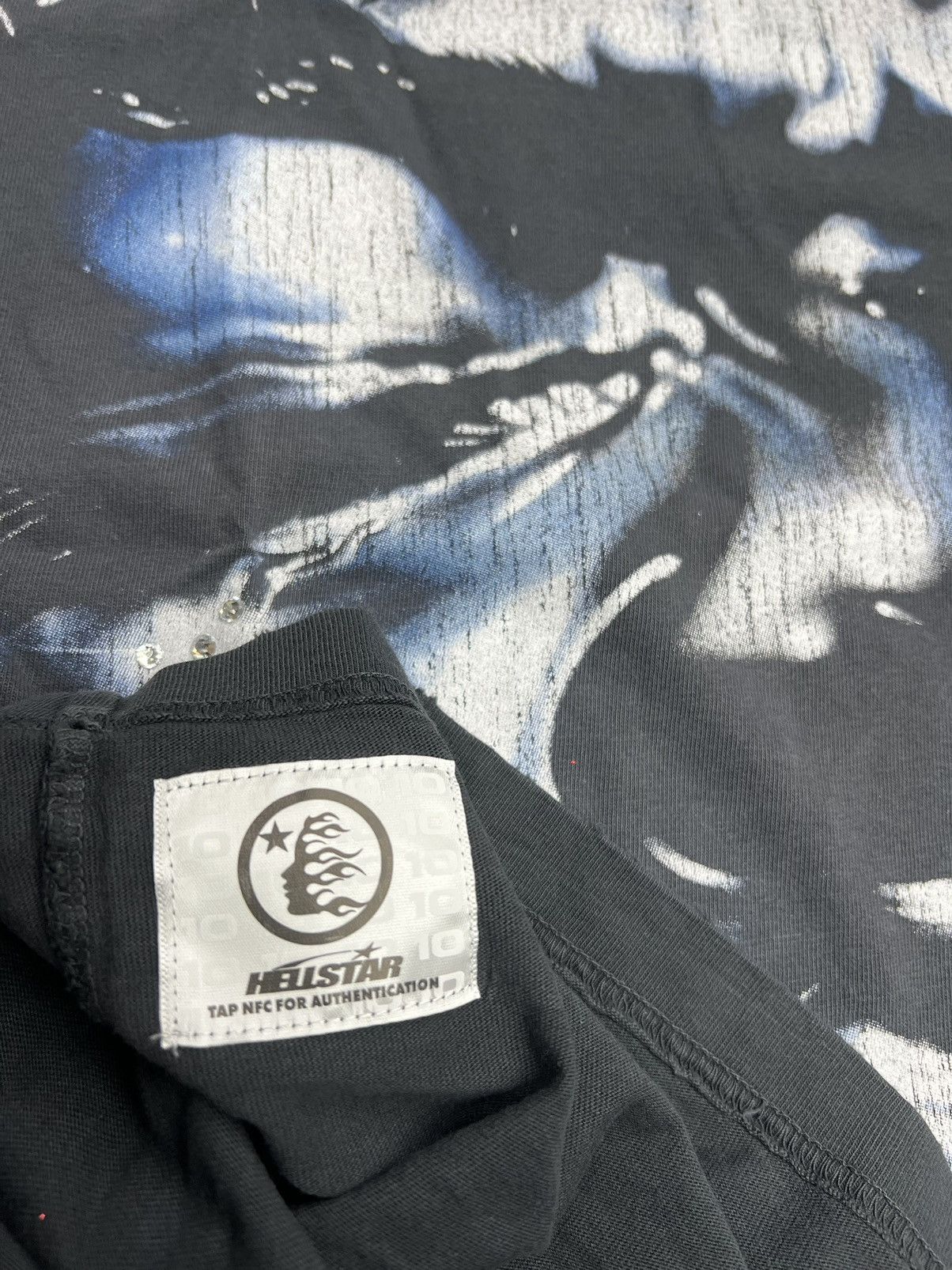 HELLSTAR Hellstar Jesus Wept T-Shirt Size US XL / EU 56 / 4 - 4 Thumbnail
