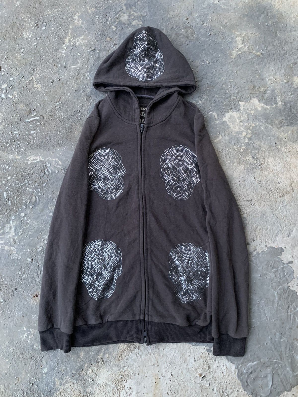 Number Nine Skull Hoodie | Grailed