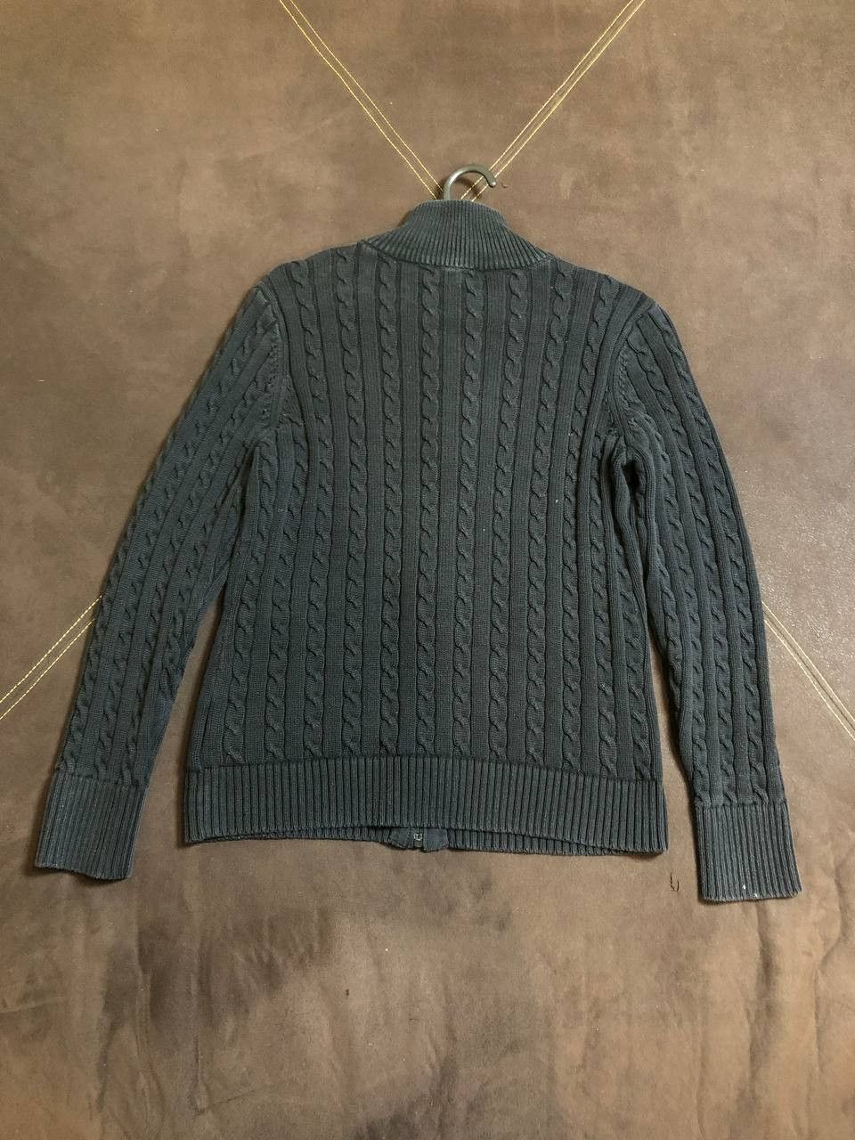 Polo Ralph Lauren Lauren Active Ralph Lauren Full Zip Cable Knit Sweater Size L / US 10 / IT 46 - 5 Thumbnail