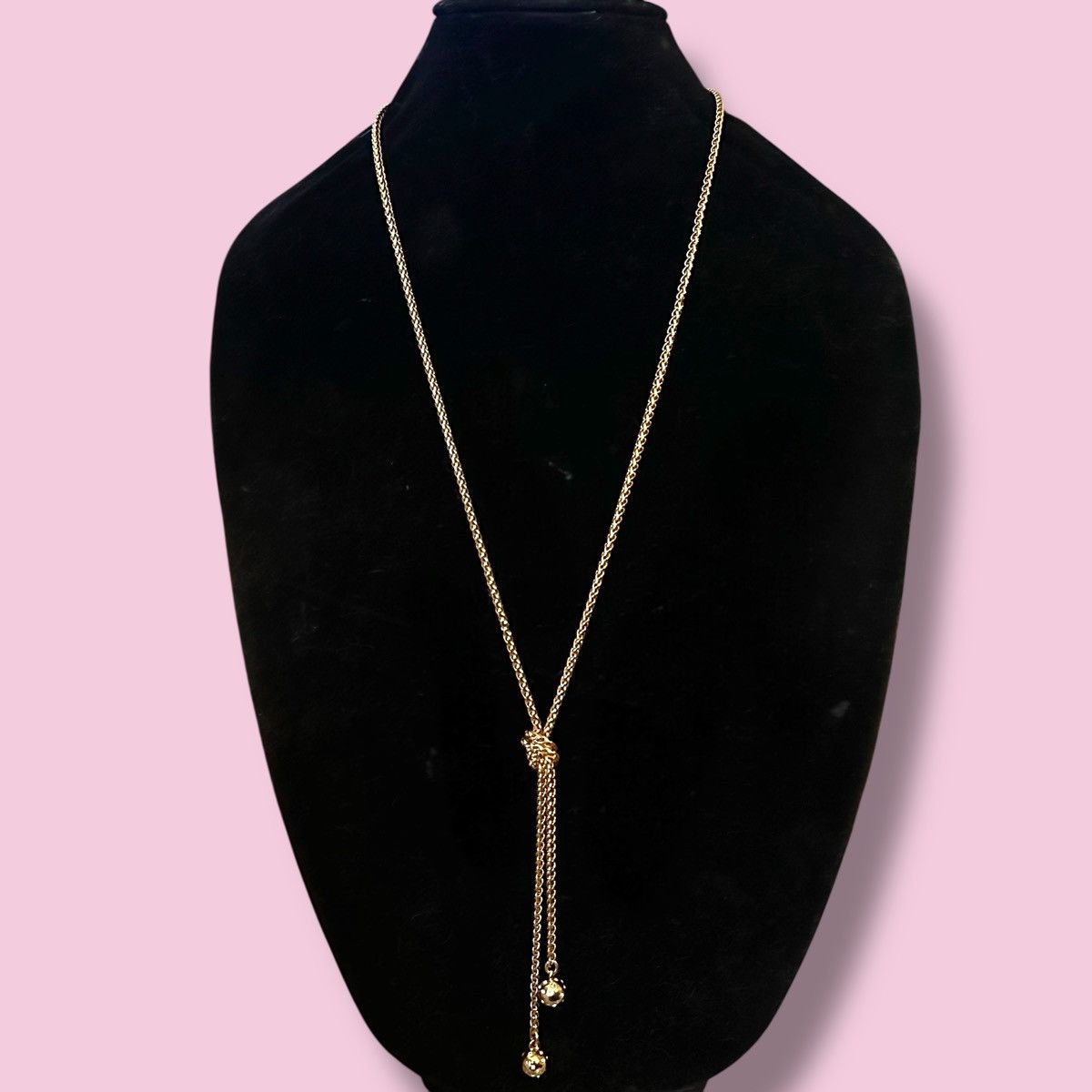Ann Taylor Vintage Ann Taylor knotted wheat chain necklace Size ONE SIZE - 1 Thumbnail