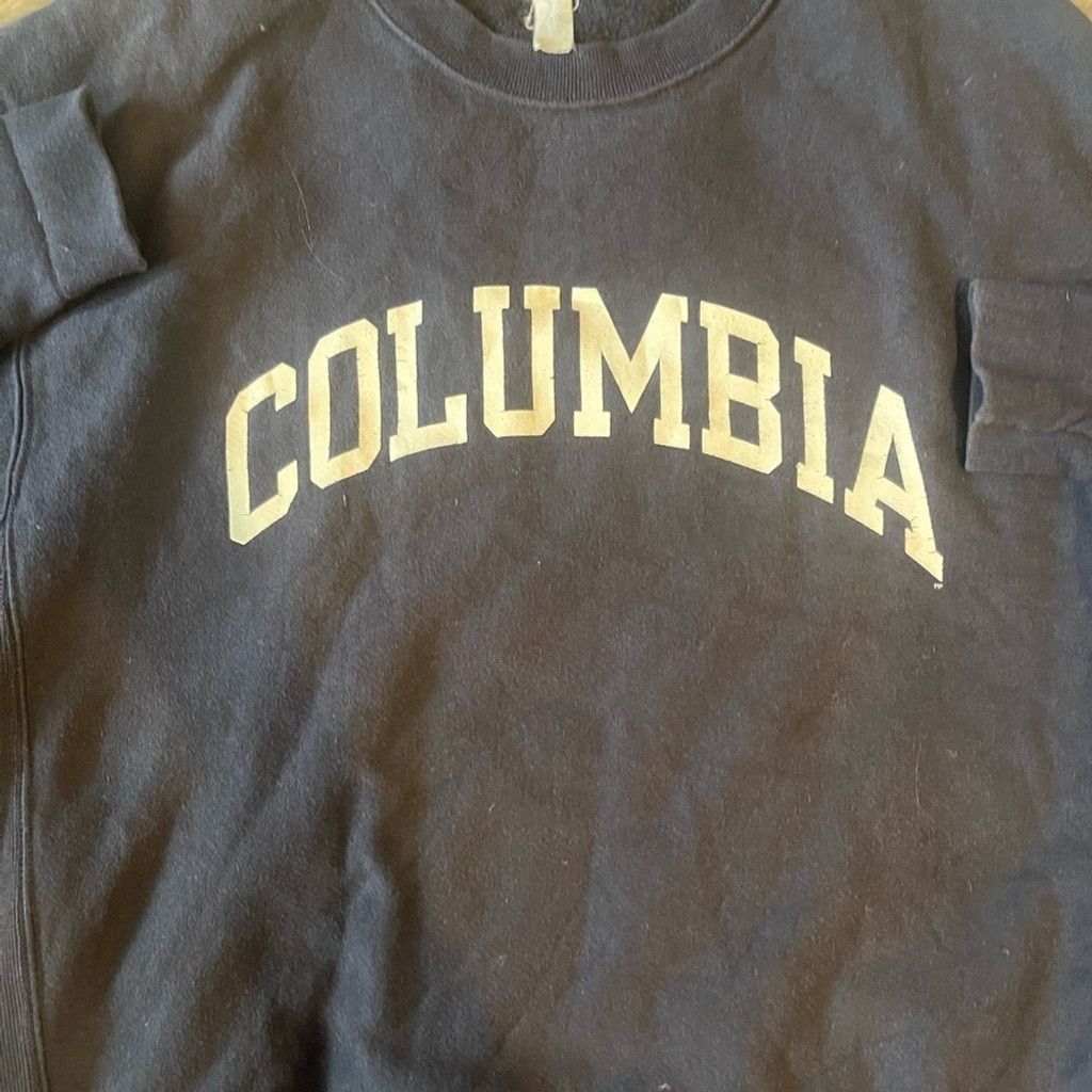 Champion Columbia Champion Black Crewneck Sweater size XL Size US XL / EU 56 / 4 - 4 Thumbnail