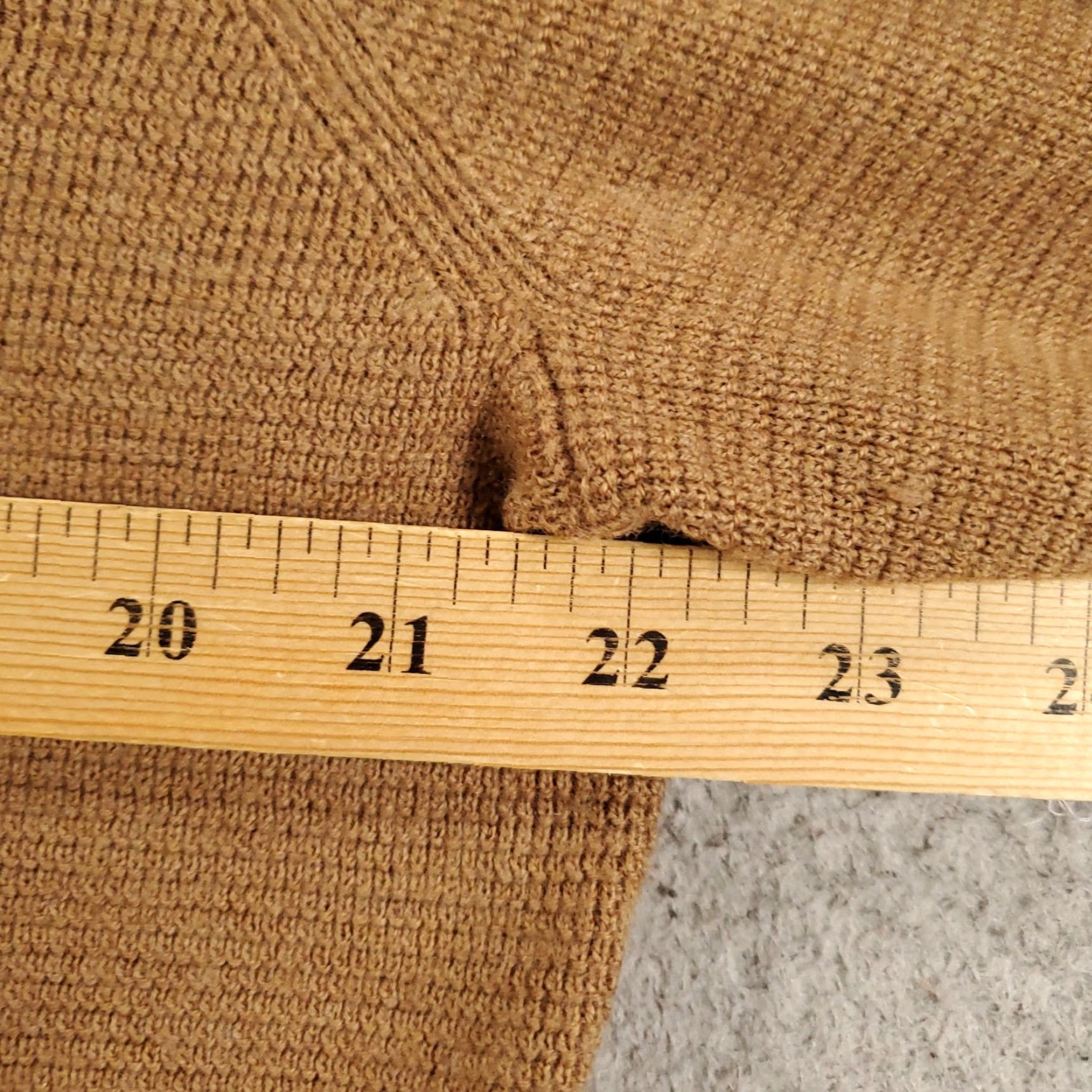 Banana Republic VINTAGE Banana Republic Sweater Mens XL Italian Merino Wool Yarn Capua Baruffa Brown Size US XL / EU 56 / 4 - 6 Thumbnail