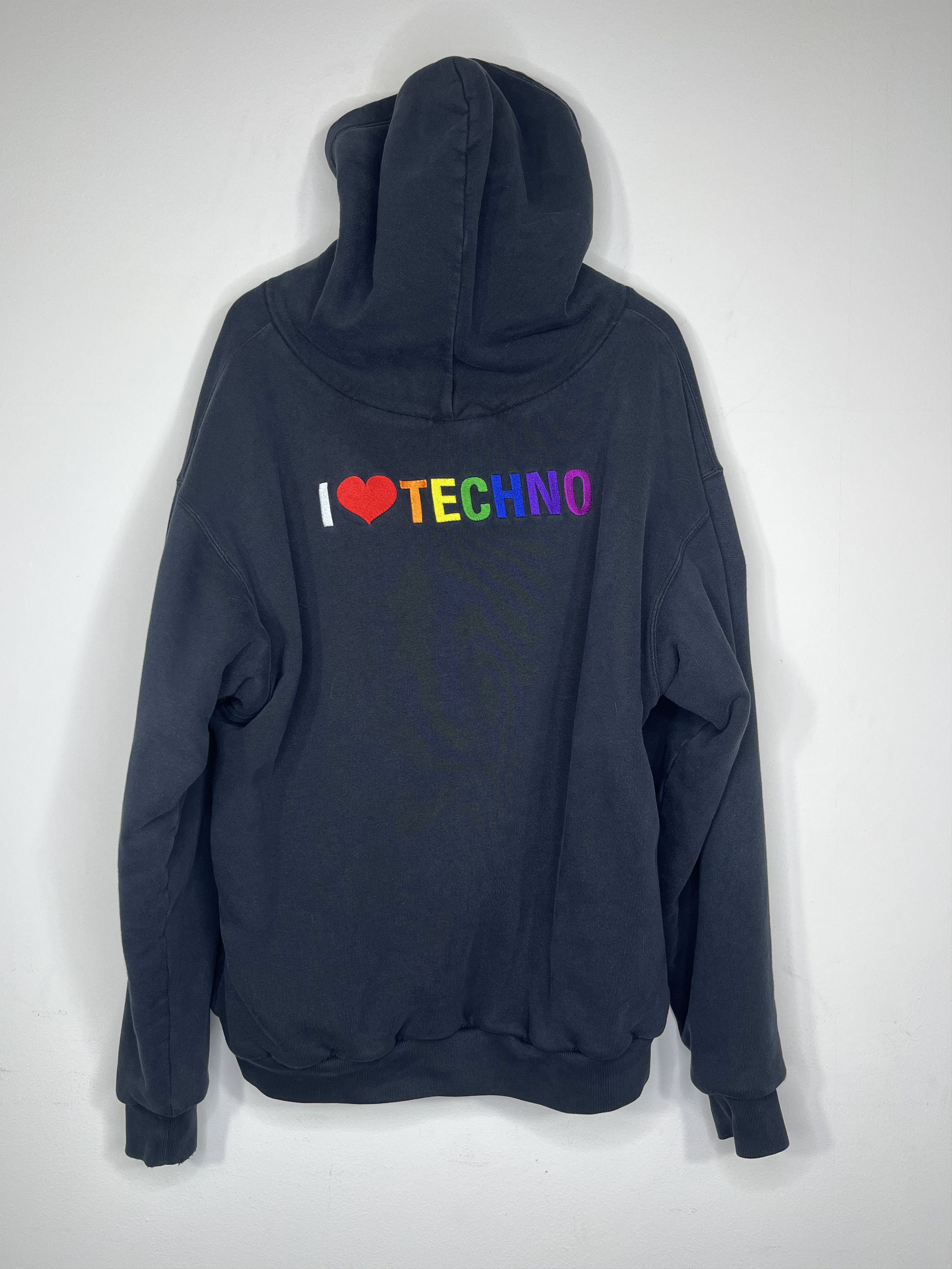 Balenciaga I Love Techno | Grailed