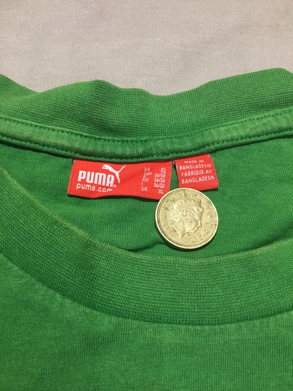 Puma Puma Vintage Cameroon Lions Football Soccer Jersey Shirt XL Size US XL / EU 56 / 4 - 4 Thumbnail