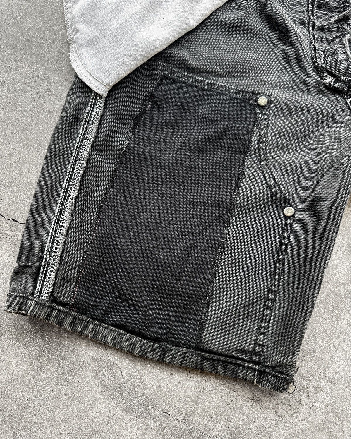 Carhartt Vintage Carhartt Double Knee Shorts B80 BLK Size US 30 / EU 46 - 7 Thumbnail