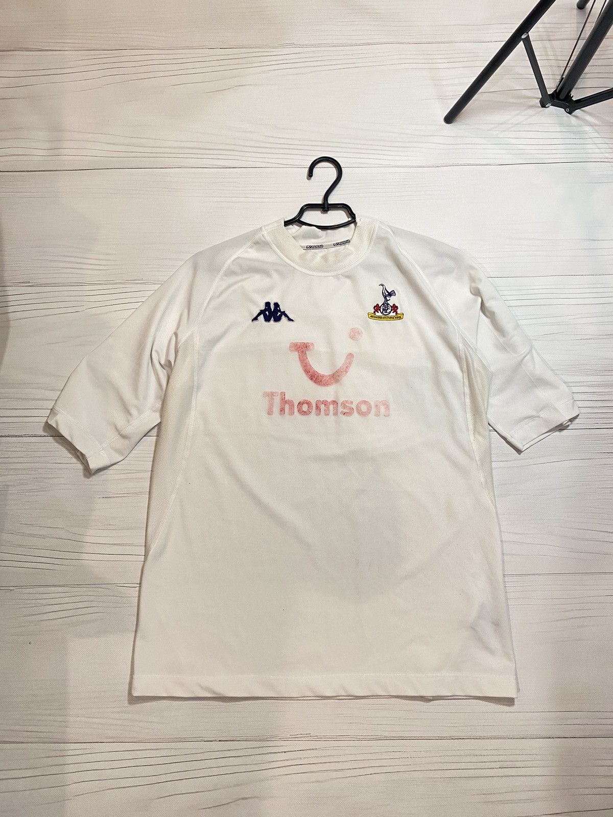 Kappa × Vintage Vintage Tottenham Hotspur 2004/05 home football y2k t shirt Size US L / EU 52-54 / 3 - 1 Thumbnail
