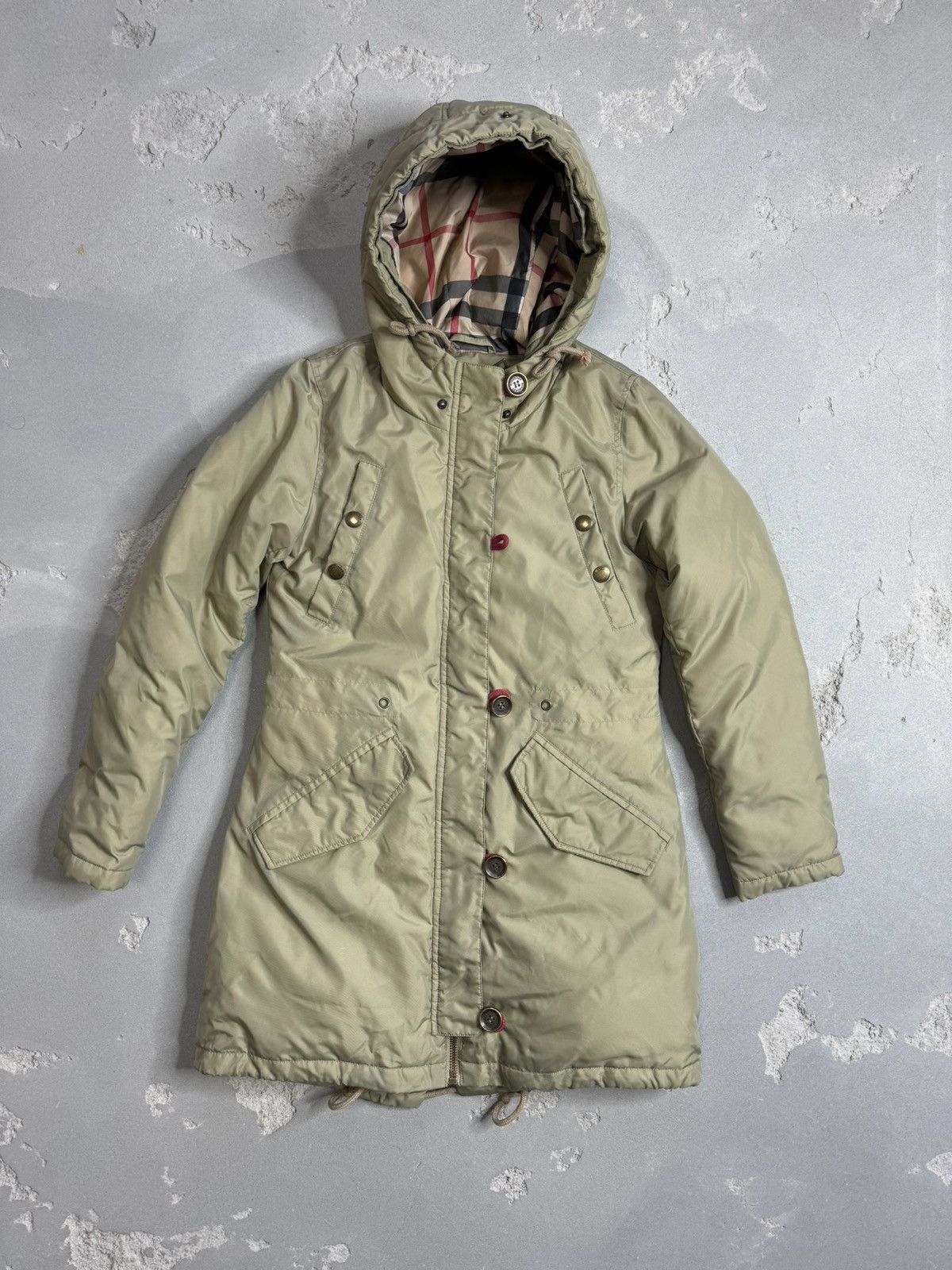 Burberry Burberry Black Down Jacket Puffer Parka Size S - M Size S / US 4 / IT 40 - 3 Thumbnail