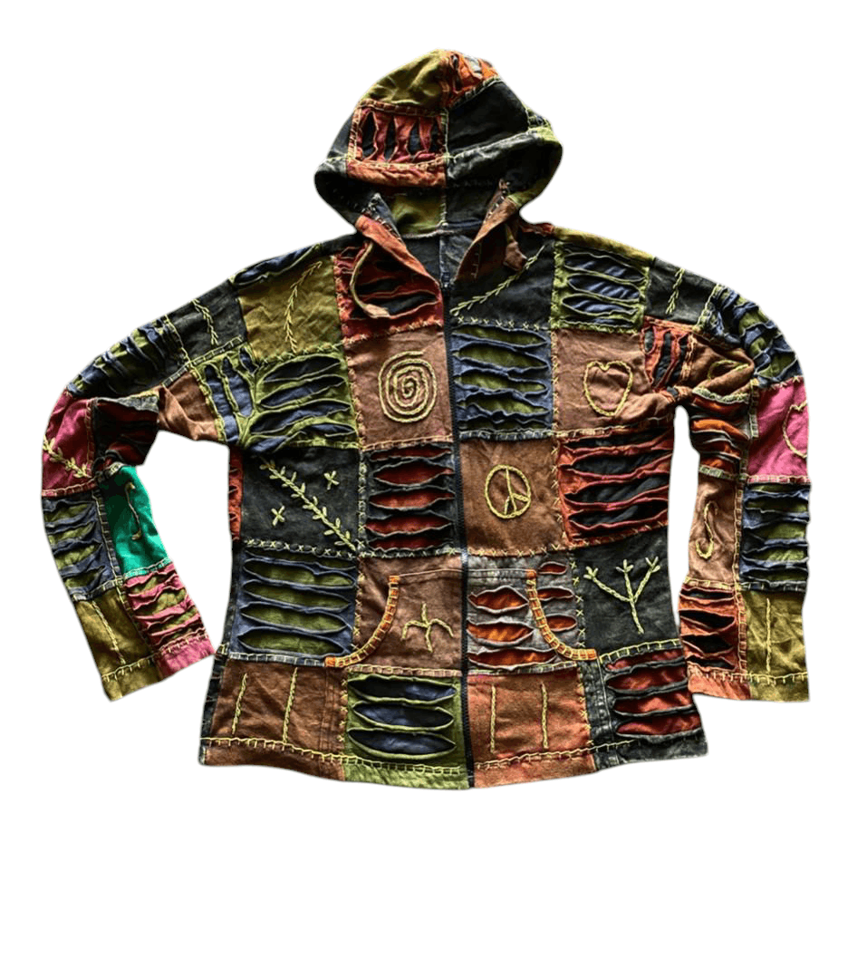 Japanese Brand kapital inspired patchework boro shashiko design Size US S / EU 44-46 / 1 - 1 Thumbnail