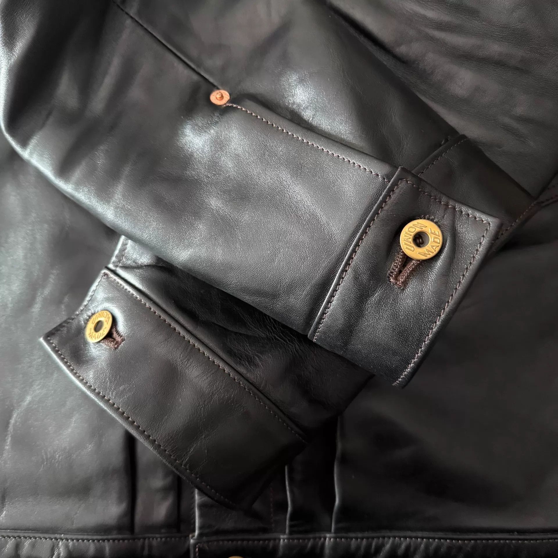 DOUBLE HELIX Double Helix Lee Cowboy Horsehide Jacket 46 Near Mint Size US S / EU 44-46 / 1 - 6 Thumbnail