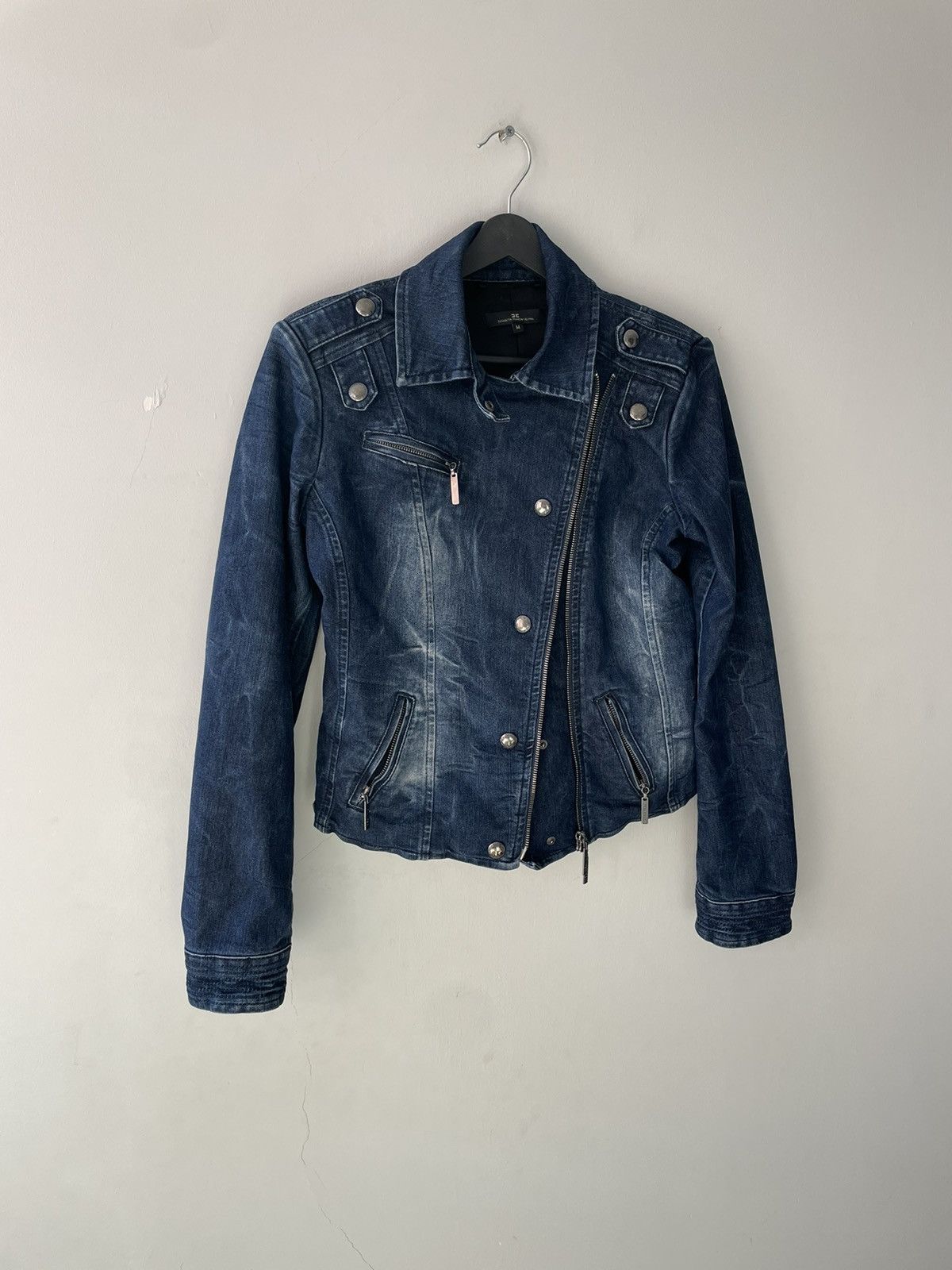 Vintage Eusabetta Franchi jean jacket Size M / US 6-8 / IT 42-44 - 4 Thumbnail