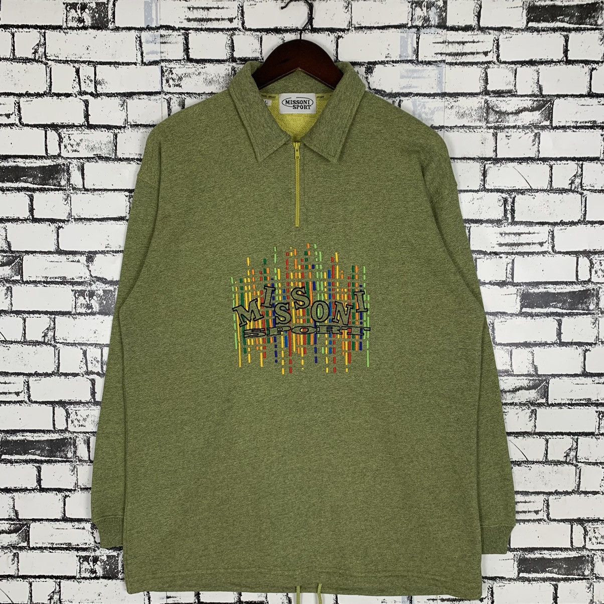 Vintage Missoni Sport Collar Shirt Missoni Pullover