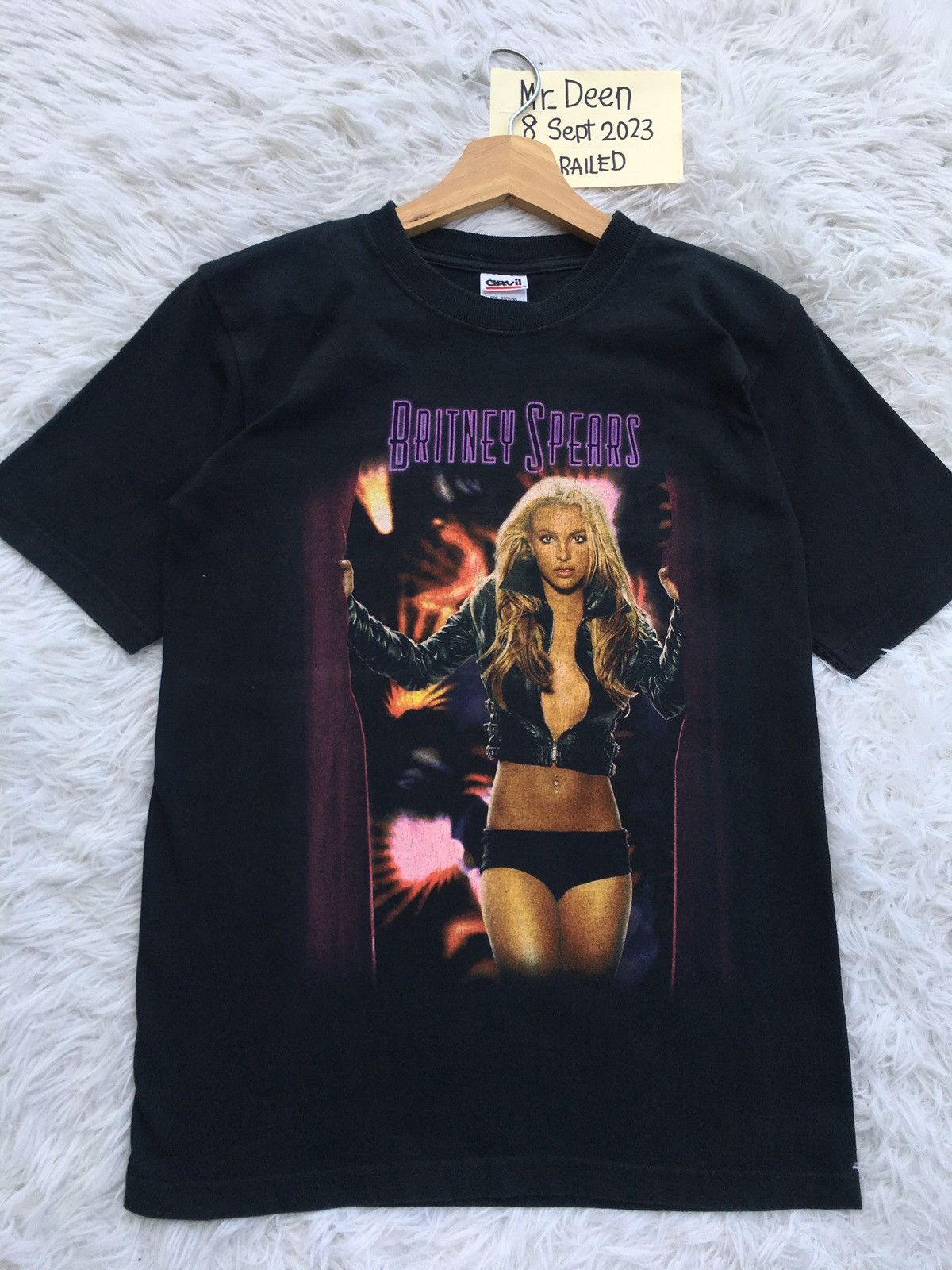 Anvil Rare Vintage Britney Spears Printed Tshirt Size S / US 4 / IT 40 - 4 Thumbnail