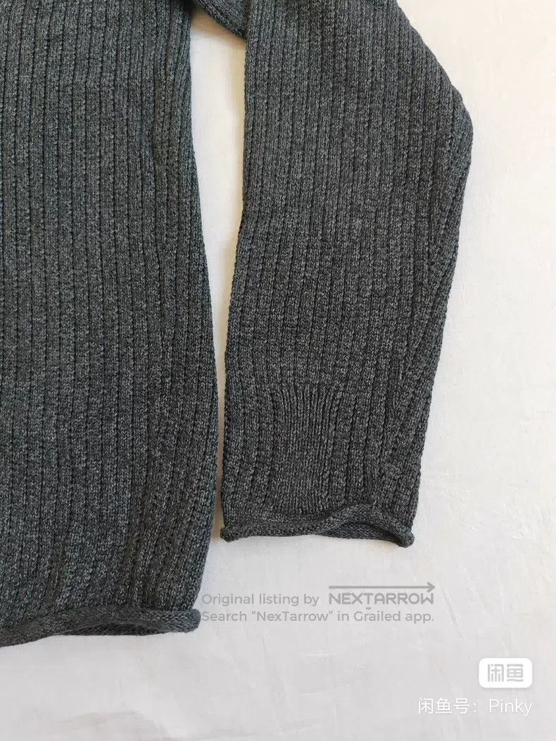 Other Hermes Knitted sweater, blue-gray, 100% sea island cotton, Size US L / EU 52-54 / 3 - 6 Thumbnail