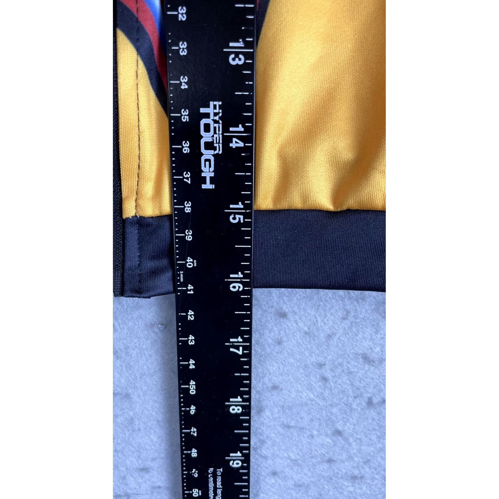 Vintage Rrrrrrumi Jacket Womens Small Yellow Satin Bomber Full Zip Graphic Geometric Cropped Short Sleeve Casual Streetwear Fall Spring Ladies Mens Womens Size S / US 4 / IT 40 - 5 Thumbnail