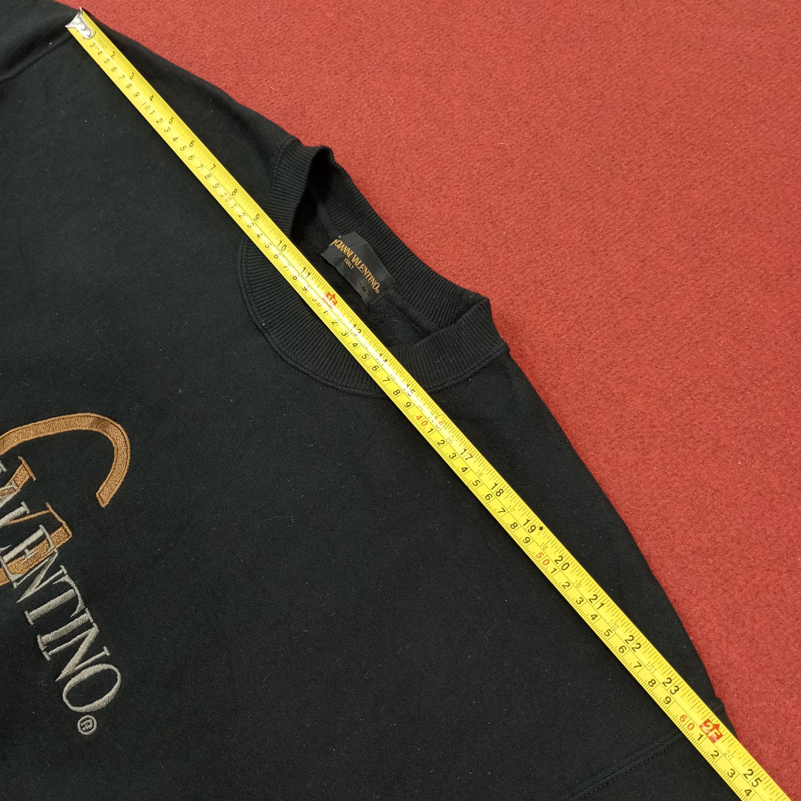 Gianni Valentino × Valentino × Vintage Gianni Valentino Italy Center Design Sweatshirt c218n12 Size US XL / EU 56 / 4 - 7 Thumbnail