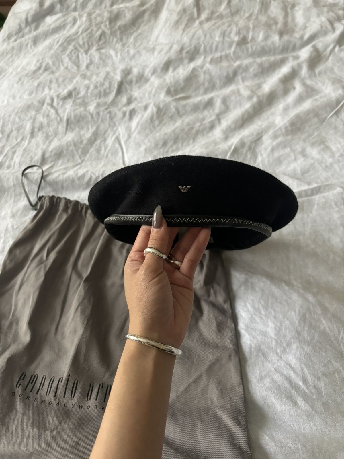 Emporio Armani × Our Legacy Emporio Armani x Our legacy Basco Beret Size ONE SIZE - 1 Thumbnail