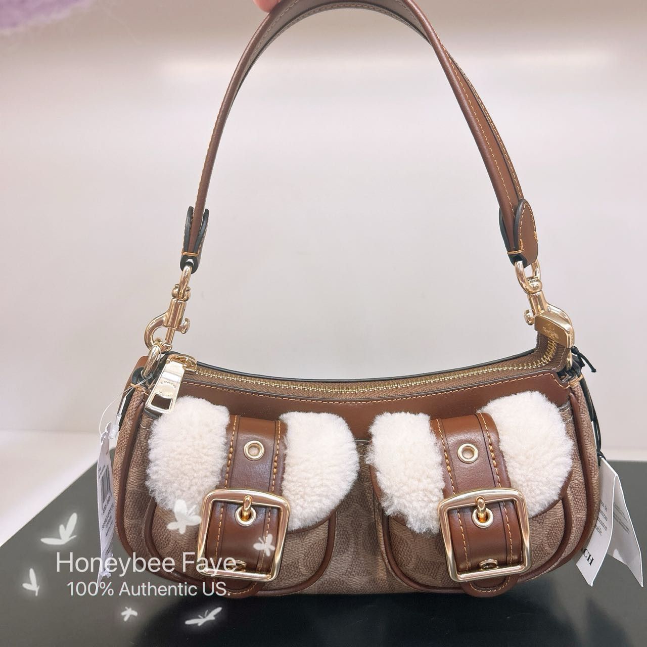 Coach Ashton Bag In Signature Canvas CY658 Size ONE SIZE - 5 Thumbnail