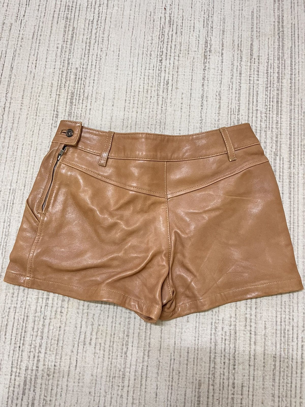 A.P.C. A.P.C leather pant Size 30" / US 8 / IT 44 - 2 Thumbnail