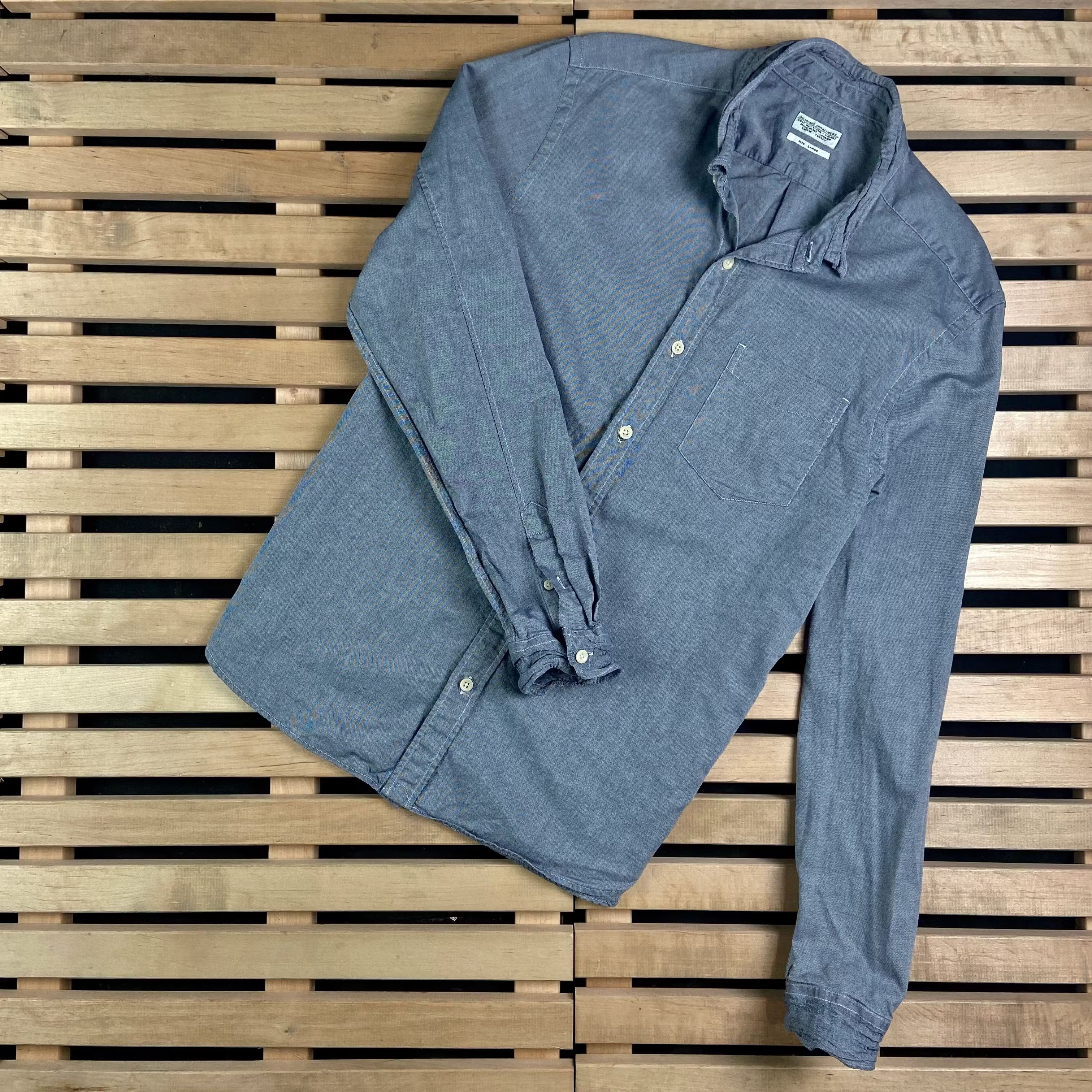 Allsaints Mens Shirt Long Sleeve Allsaints Size L Size US L / EU 52-54 / 3 - 1 Thumbnail