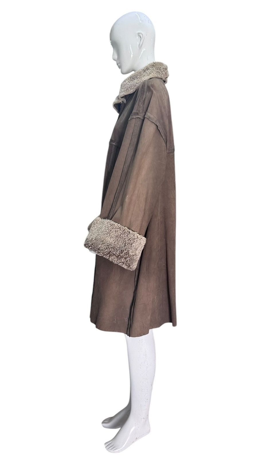 Fendi Fendi Pelle Leather Long Coat Size M / US 6-8 / IT 42-44 - 4 Thumbnail