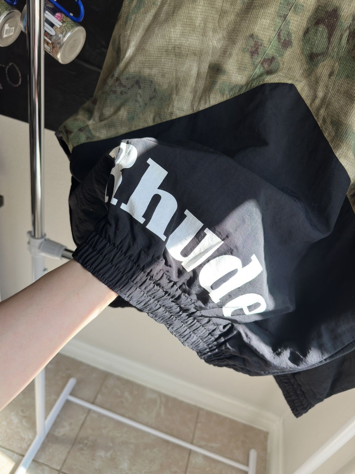 Rhude Flight Track Jacket Black Camo Size US L / EU 52-54 / 3 - 6 Thumbnail