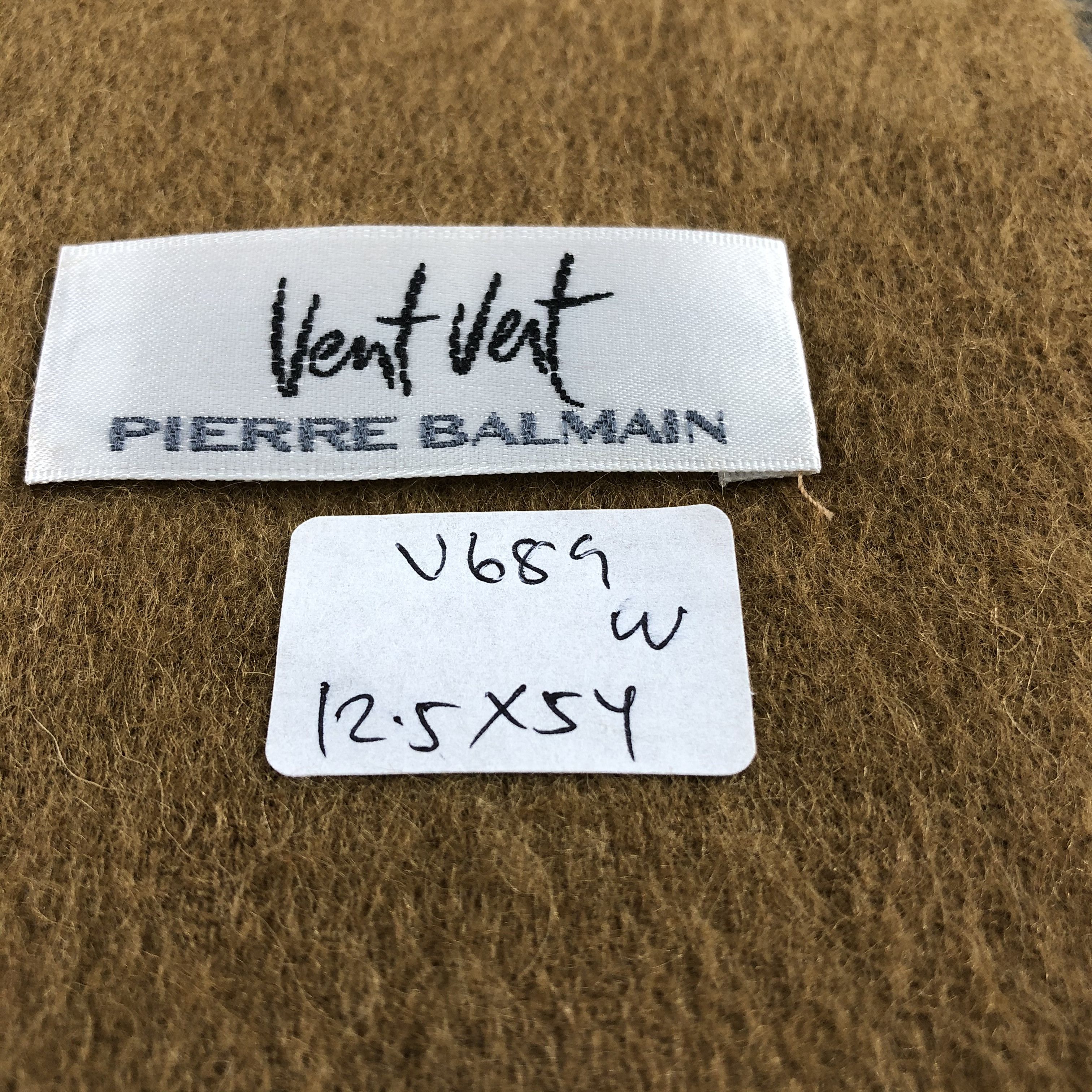 Pierre Balmain Vent Vert by Pierre Balmain Wool Scarf Muffler V689 Size ONE SIZE - 6 Thumbnail