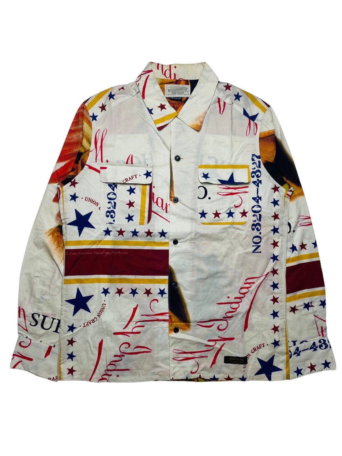 Hysteric Glamour 2000s Neighborhood - Indian Girl Button Shirt Size US M / EU 48-50 / 2 - 6 Thumbnail