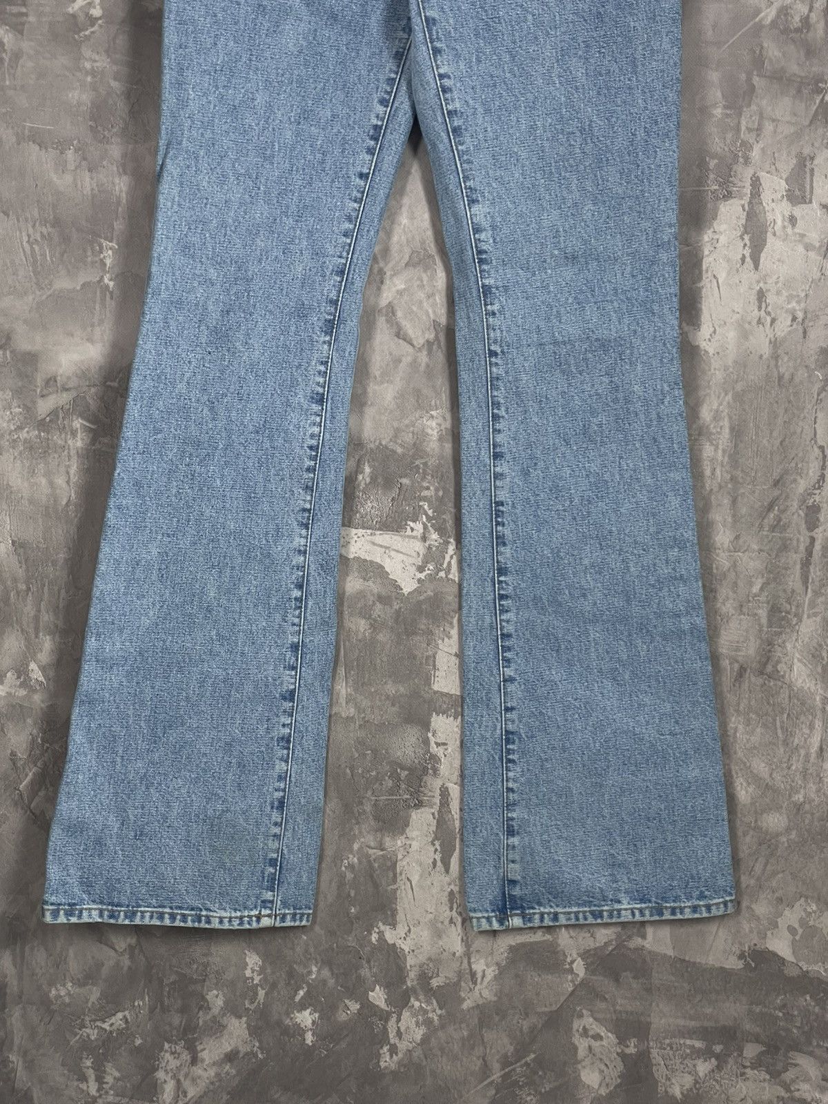 Dolce & Gabbana Vintage Dolce & Gabbana Flared Jeans Big Logo 90s Size 28" / US 6 / IT 42 - 6 Thumbnail