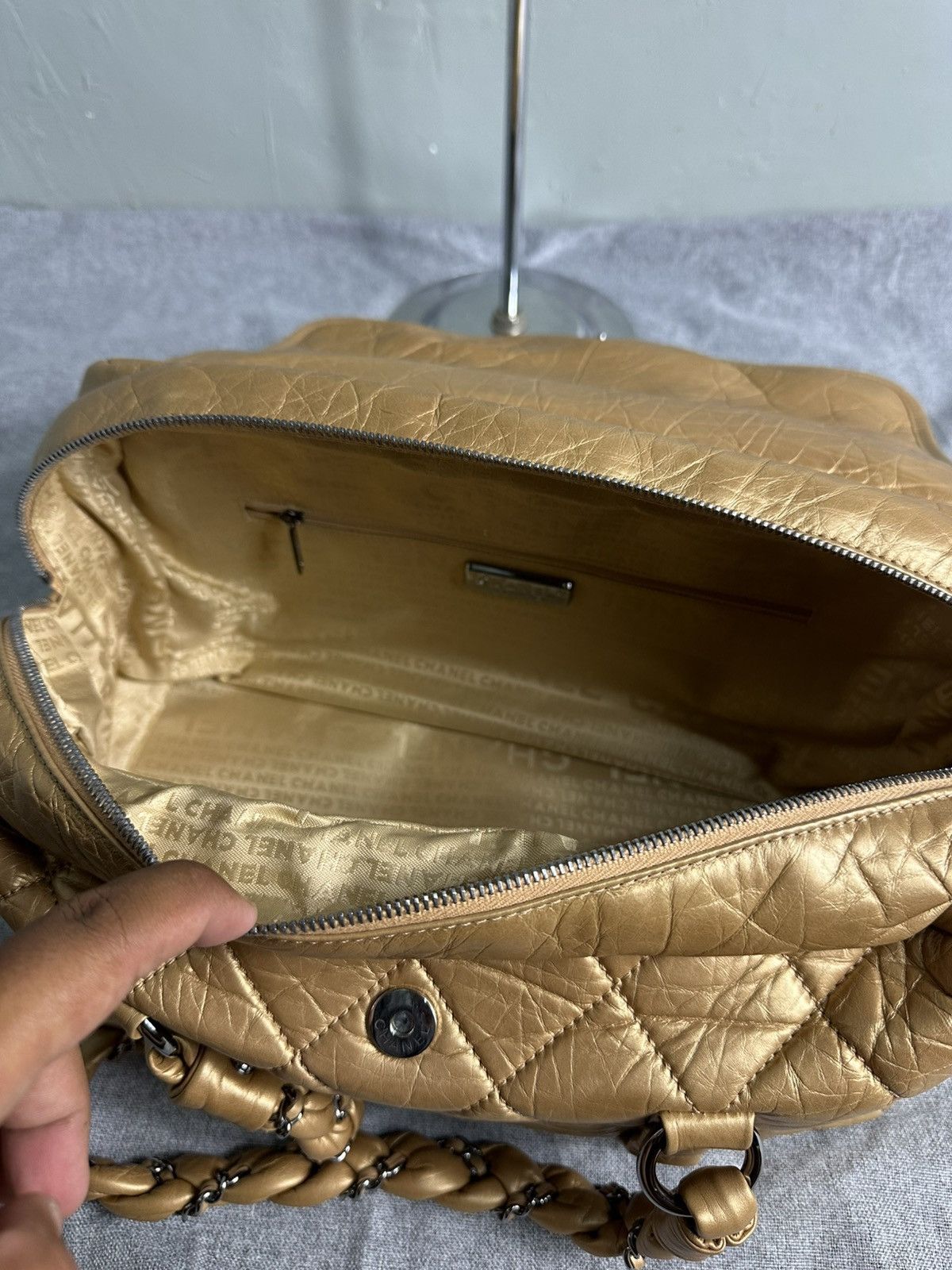 Chanel Chanel 2005 - 2006 Lady Braid Flap Wulites Bag Size ONE SIZE - 10 Thumbnail