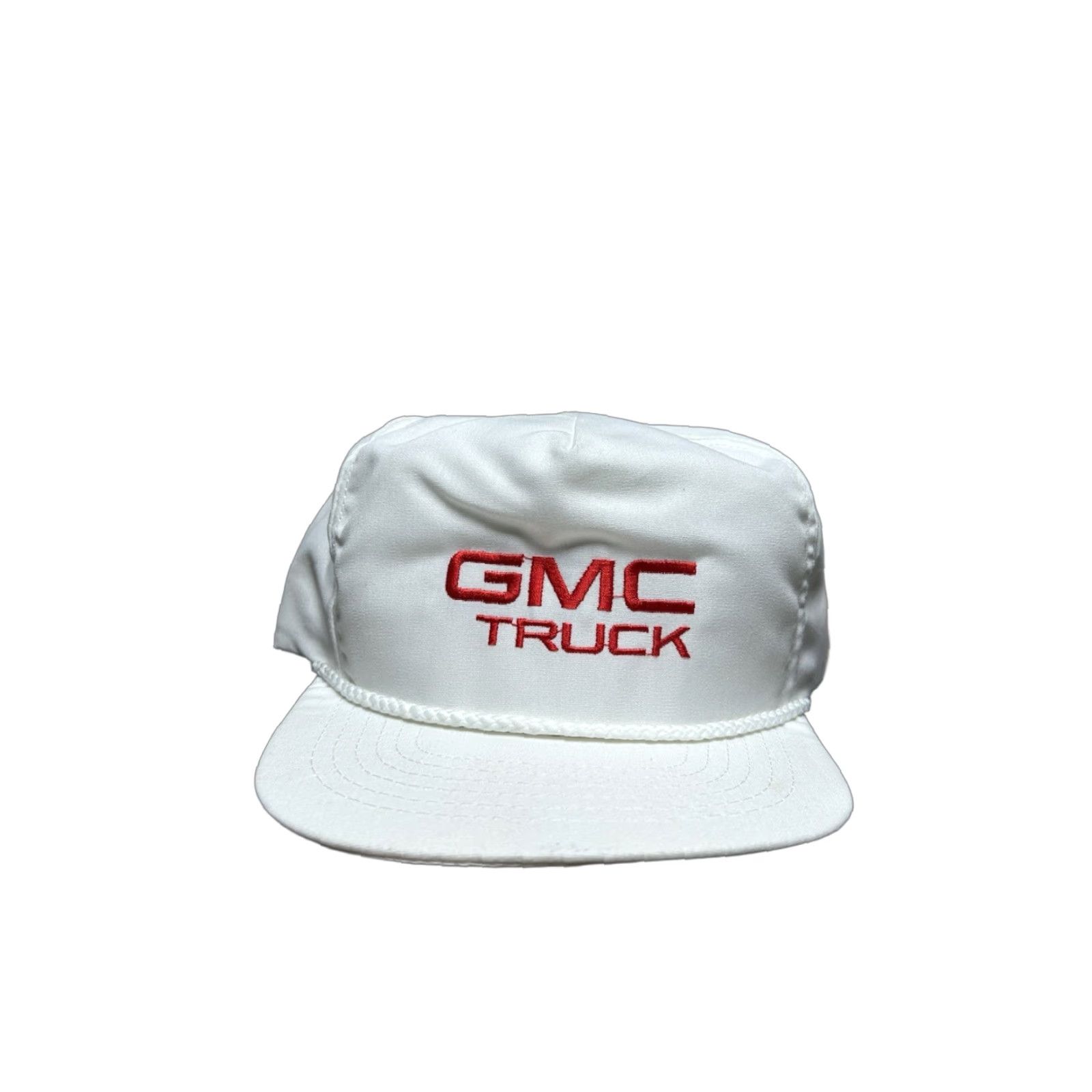 Vintage VINTAGE 80s SnapBack Chevy hat cap White USA made Men Adjustable Swingster embroidered truck USA Size ONE SIZE - 1 Thumbnail