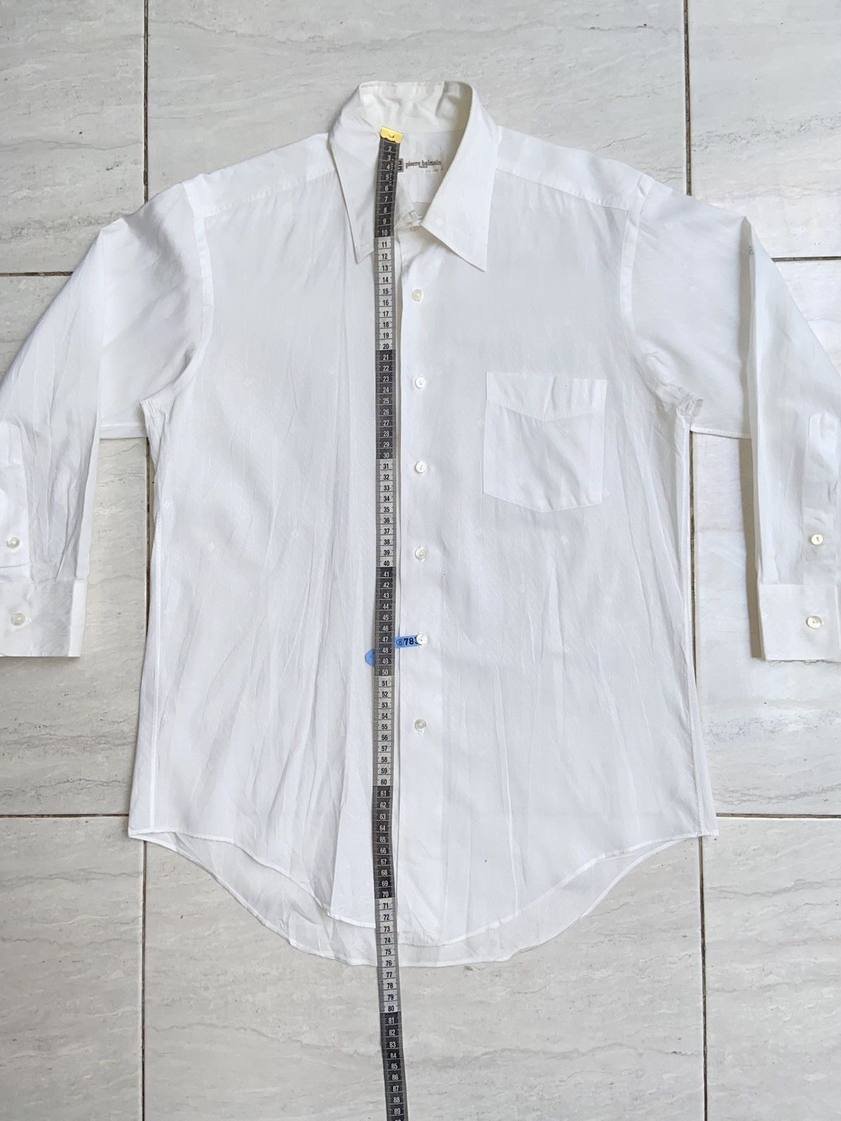 Pierre Balmain PIERRE BALMAIN White Shirt Size US S / EU 44-46 / 1 - 7 Thumbnail