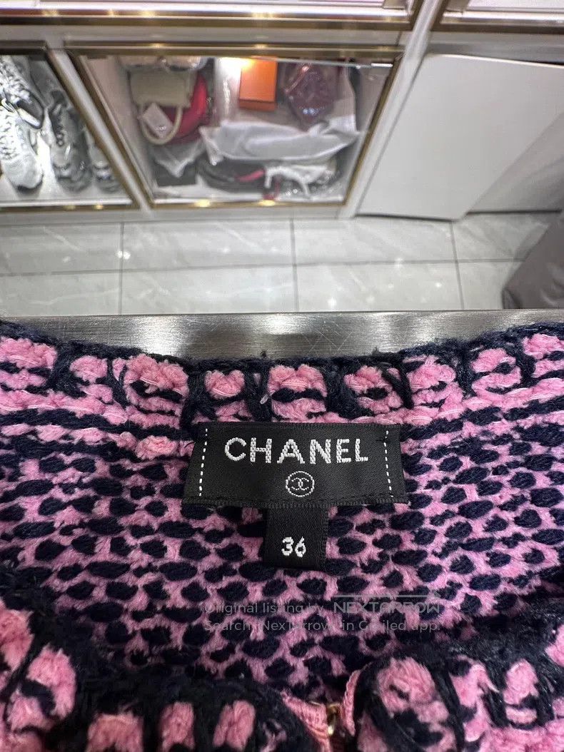 Chanel Chanel 21p purple knitted jacket Size XS / US 0-2 / IT 36-38 - 7 Thumbnail