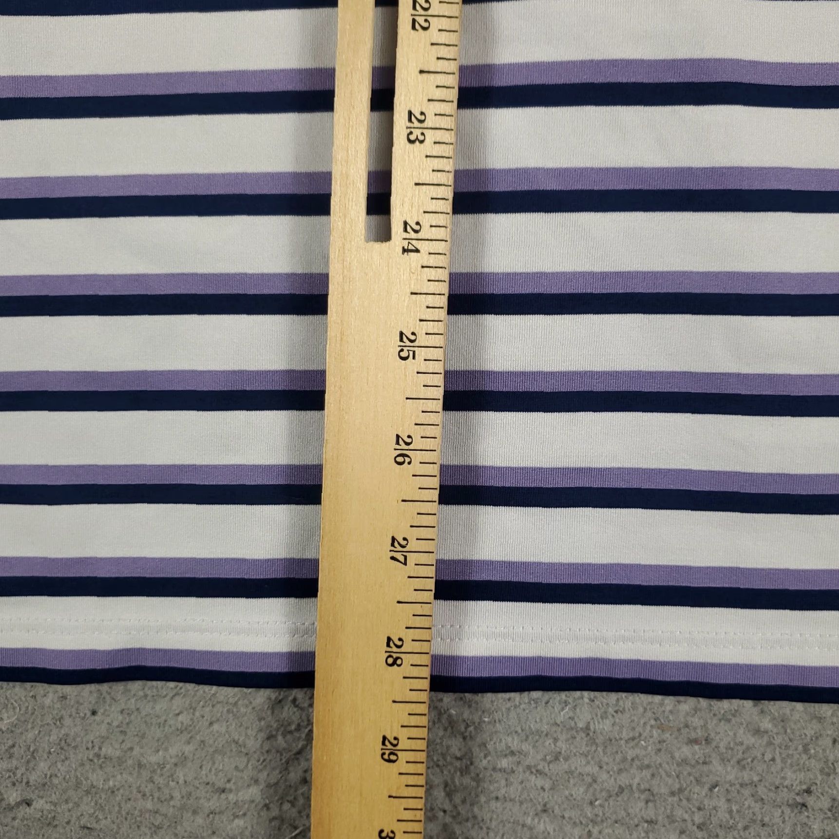 Vintage Greyson Polo Shirt Mens Large Blue Striped Wolf Golf Short Sleeve Size US L / EU 52-54 / 3 - 4 Thumbnail