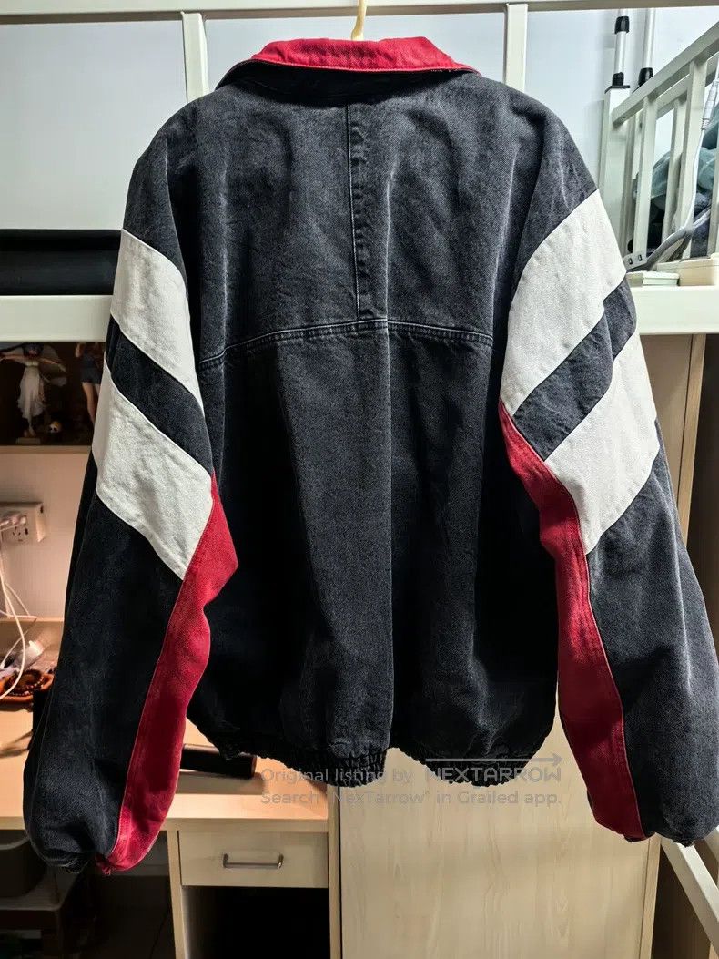 Balenciaga Balenciaga Black and red contrast color denim school unifo Size US L / EU 52-54 / 3 - 2 Thumbnail
