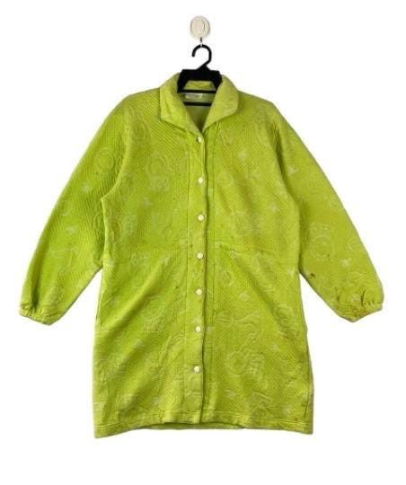 Courreges × Vintage Courreges pyjamas jacket button up animal logo embroidered Size M / US 6-8 / IT 42-44 - 1 Thumbnail