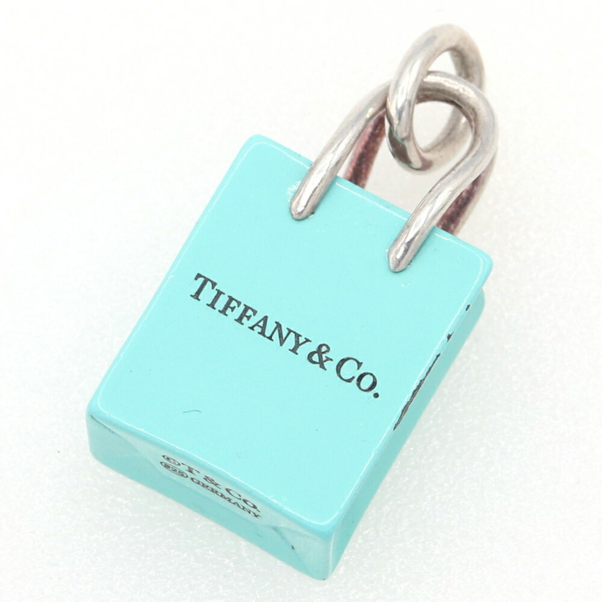 Tiffany & Co. Tiffany & Co. pendant top bag, Blue, SV, sterling silver 925 head necklace, shopper, women's, TIFFANY Size ONE SIZE - 1 Thumbnail