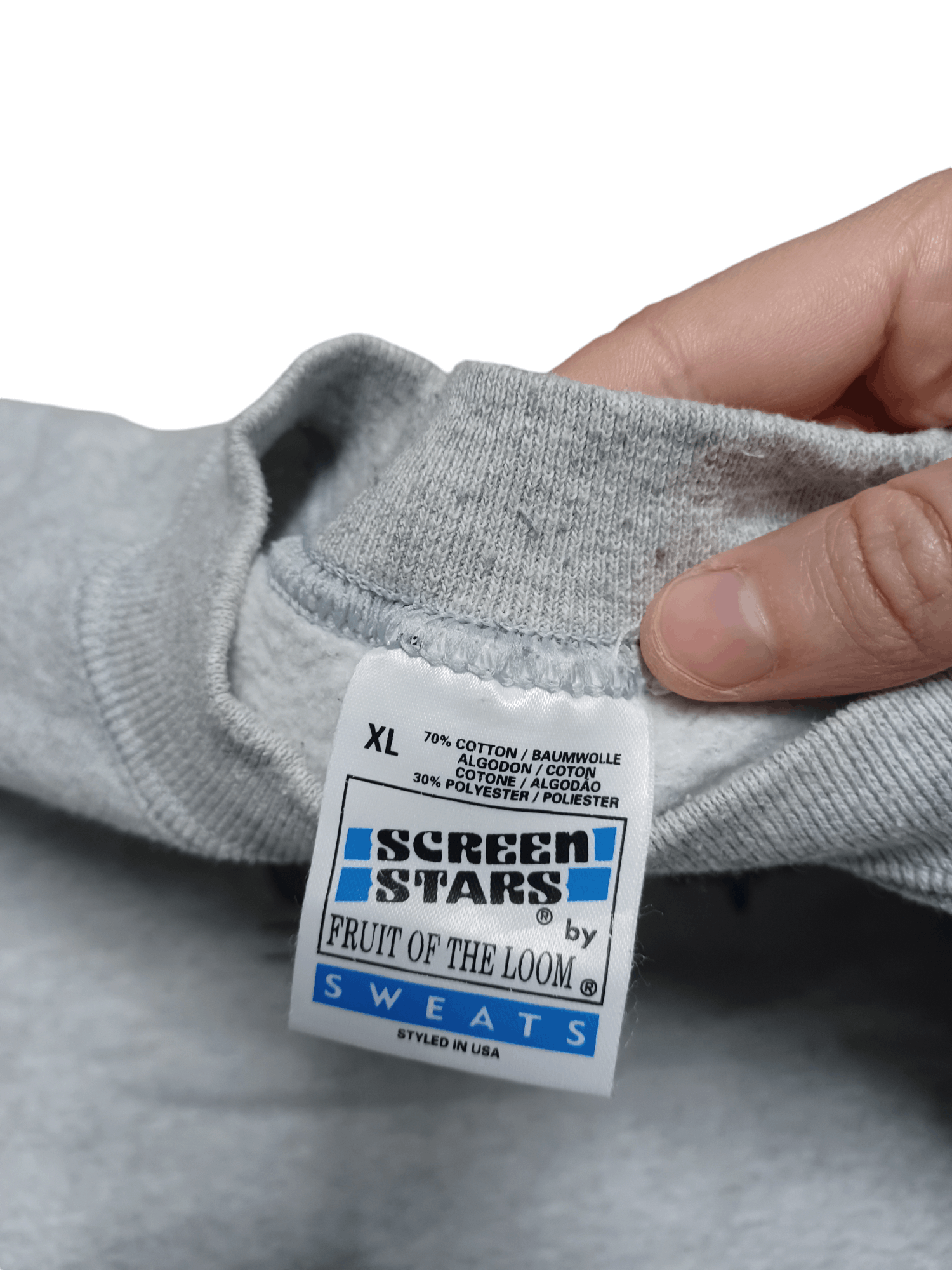 Fruit Of The Loom ENGELBERG WORLD CUP VINTAGE SCREEN STARS 90S SWEATSHIRT Size US XL / EU 56 / 4 - 4 Thumbnail