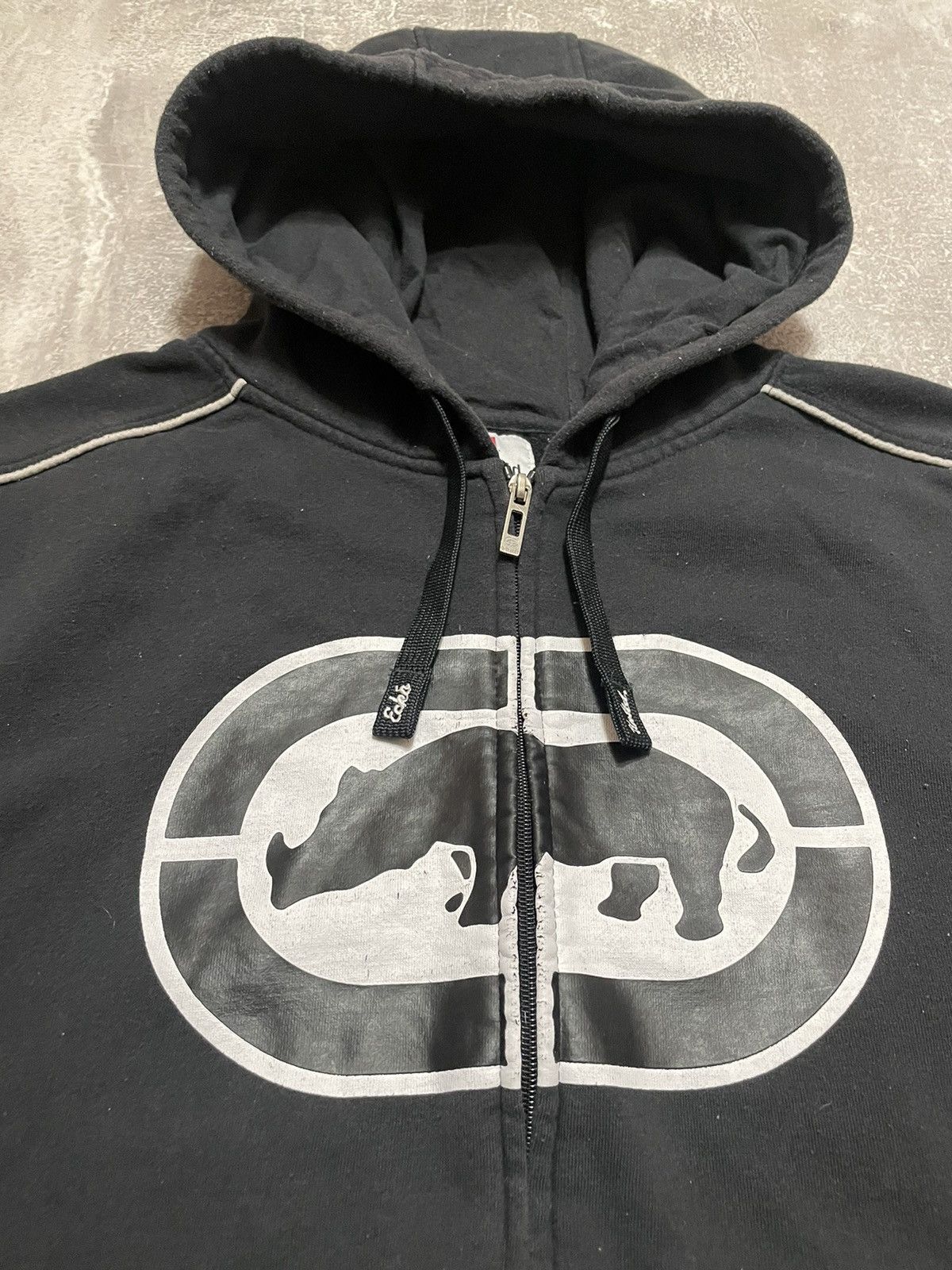 Ecko Unltd. × Vintage Vintage Ecko Unlimited Buggy Oversized Zip-Up Hoodie 4XL Size US XXL / EU 58 / 5 - 5 Thumbnail