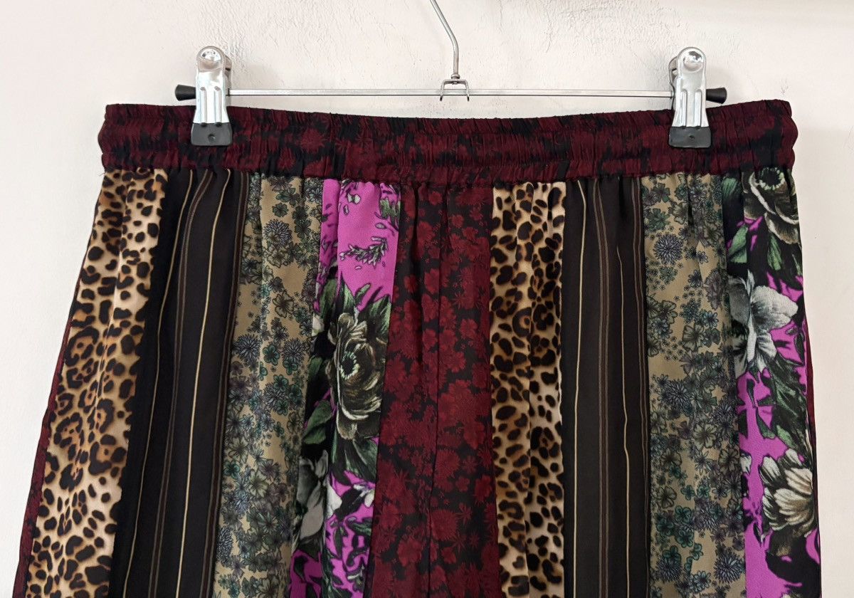 Dries Van Noten 23ss Penny Patch semi sheer leopard floral lounge trousers Size US 32 / EU 48 - 6 Thumbnail