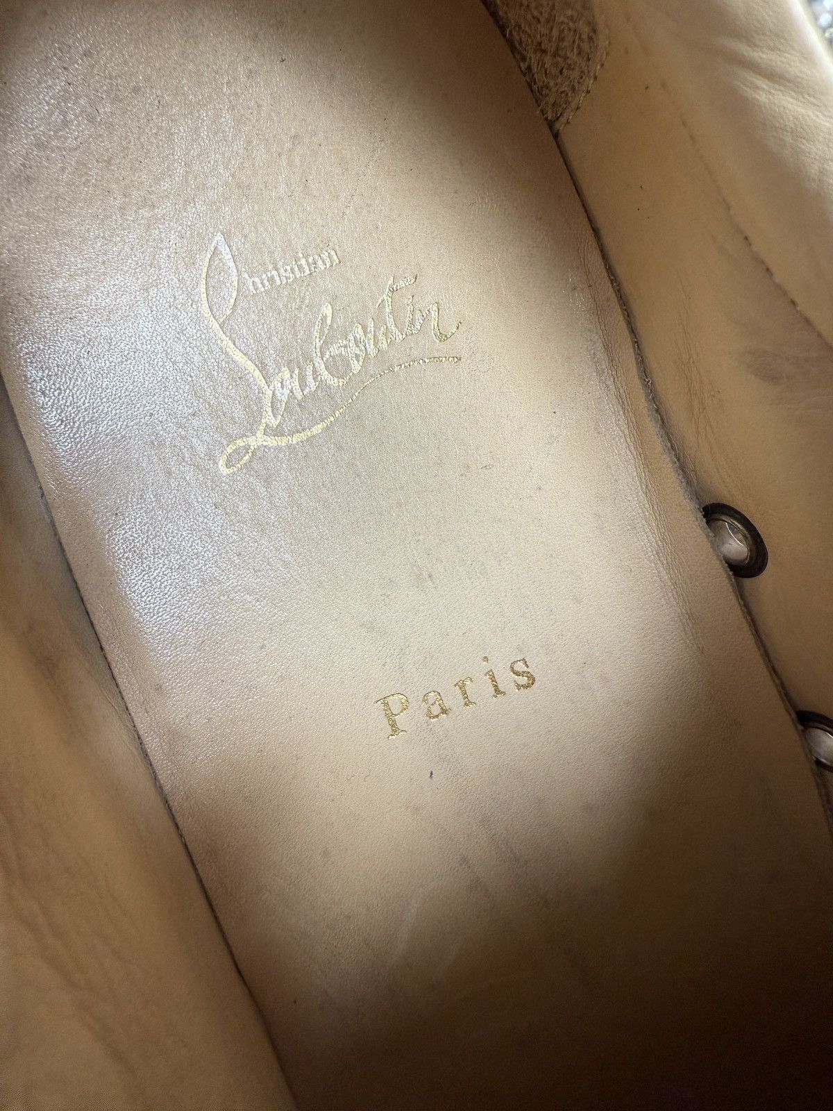 Christian Louboutin Glitters Louis junior spike trainers Size US 7.5 / EU 40-41 - 8 Thumbnail